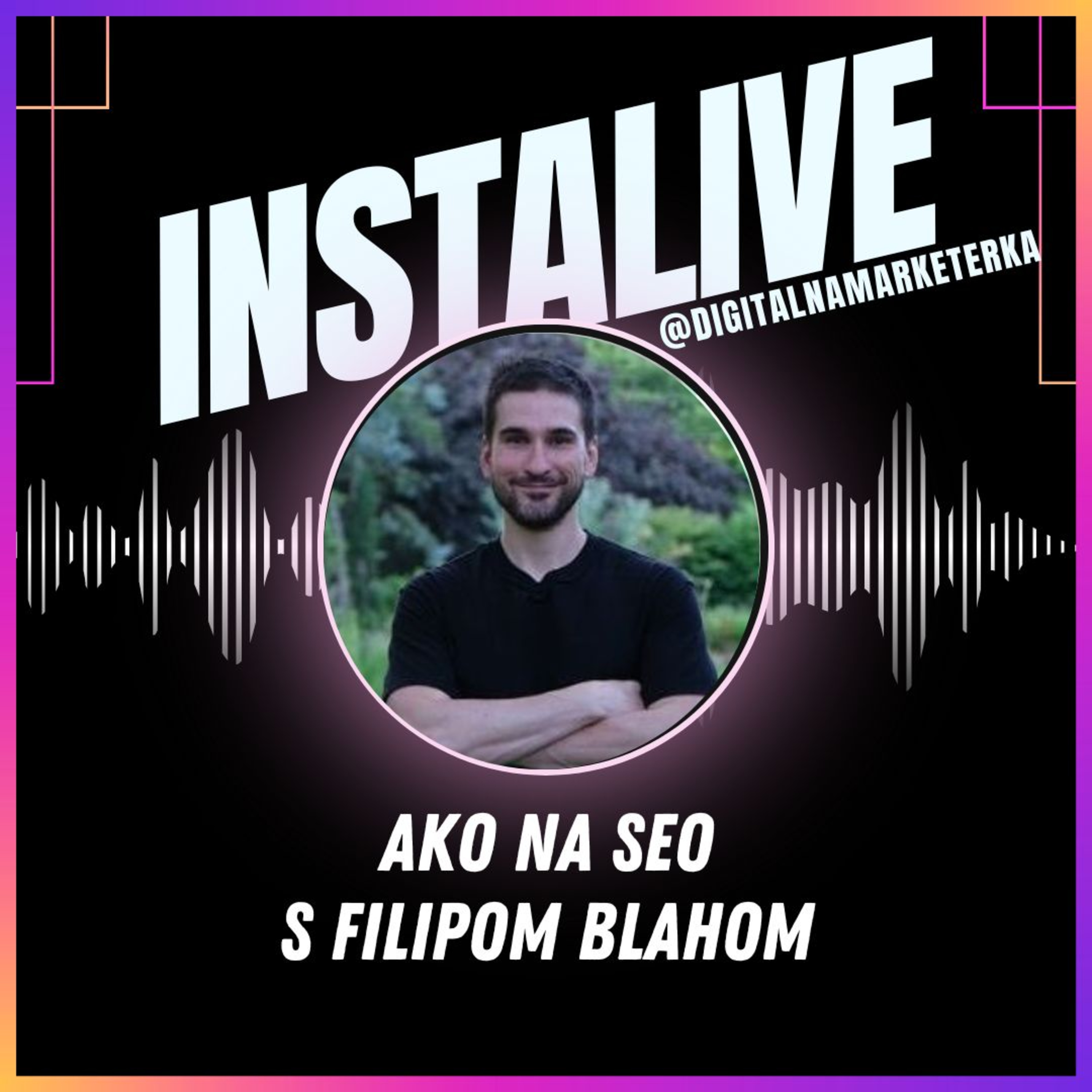 #instalive Ako na SEO s Filipom Blahom episode artwork