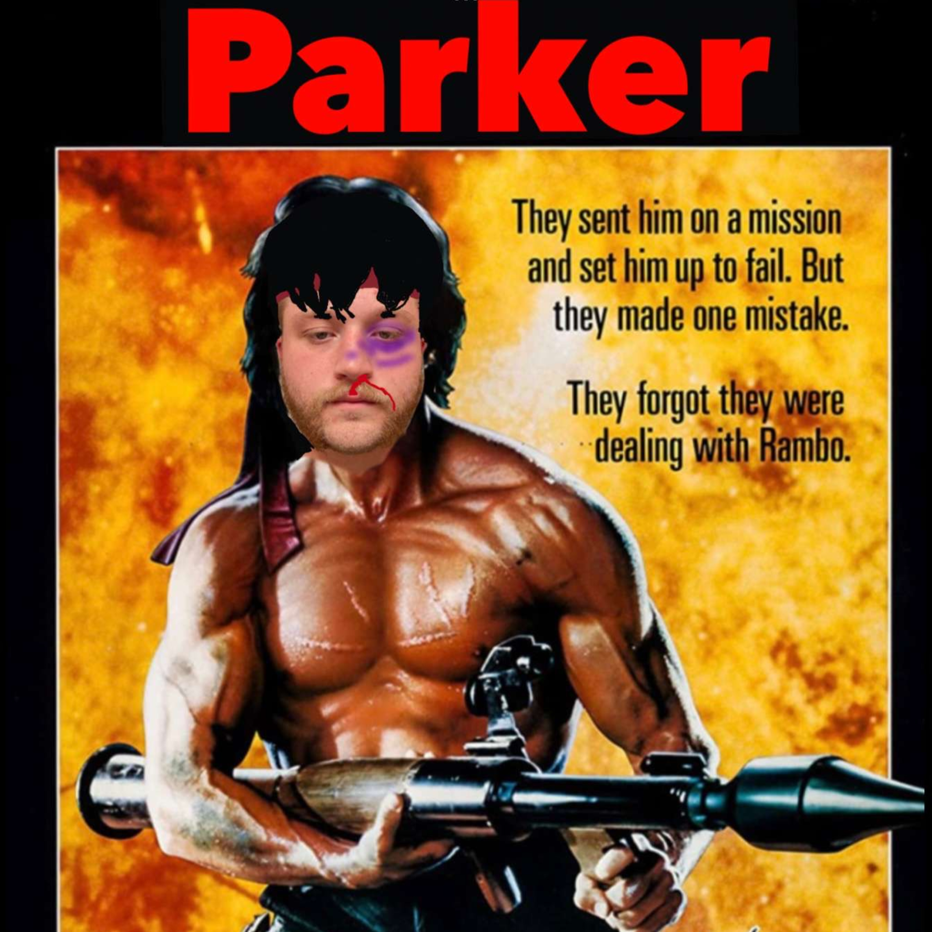 Parker's Rambo Story Pt.1 episode artwork