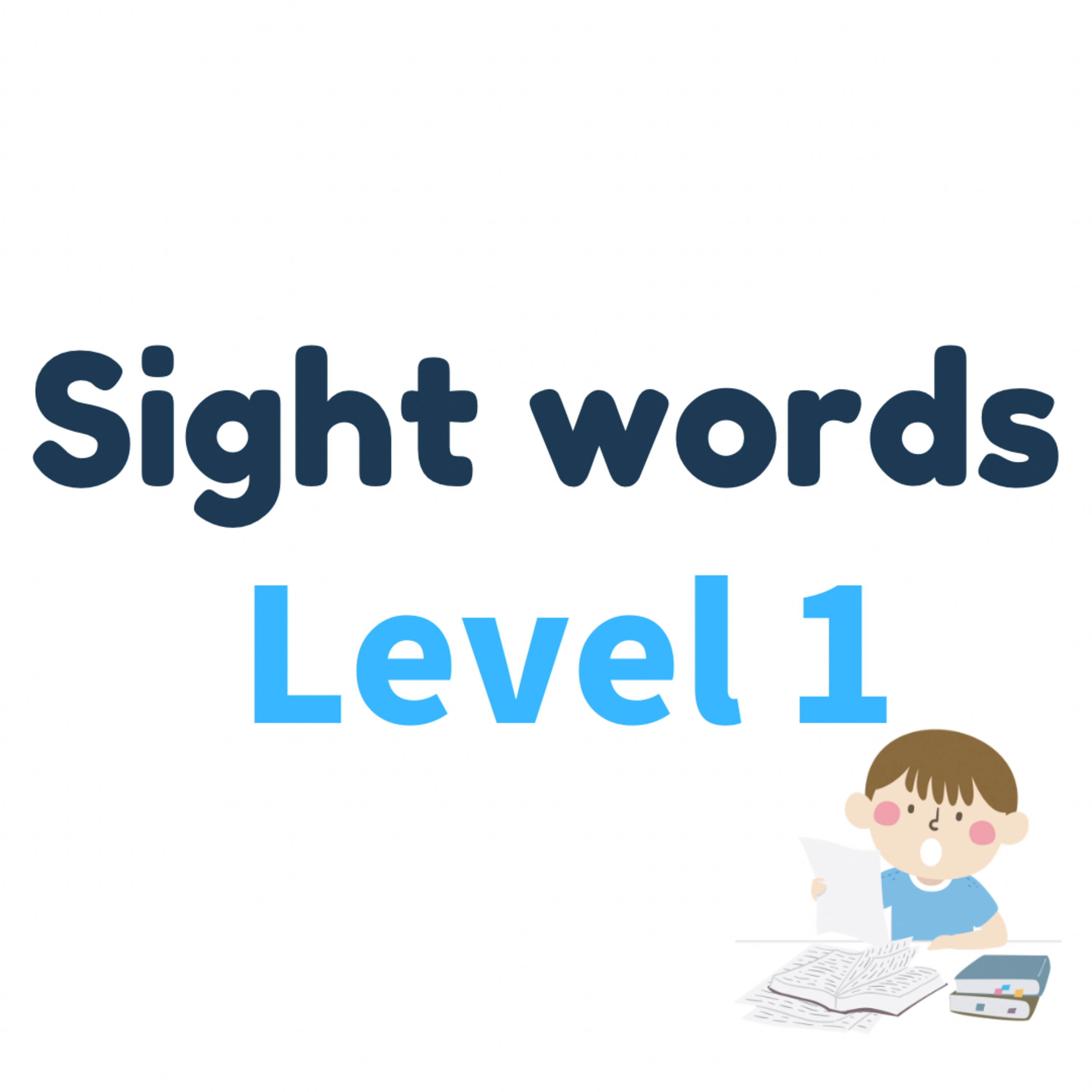 Sight Words Level 1 (61-95) episode artwork