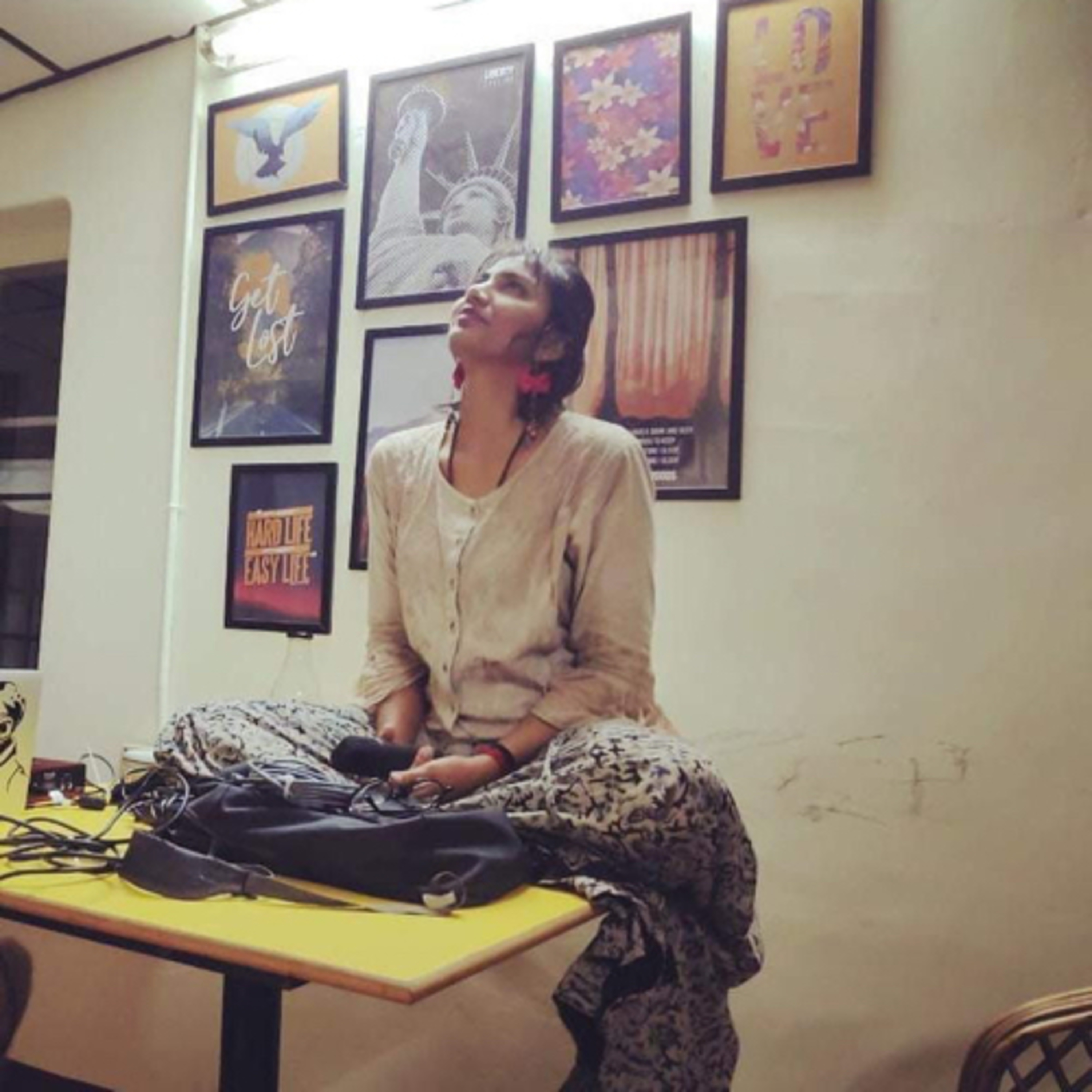 Pushpangi akka (Hatha yoga teacher) on Exam stress, anxiety, Inner engineering (Part 1) episode artwork