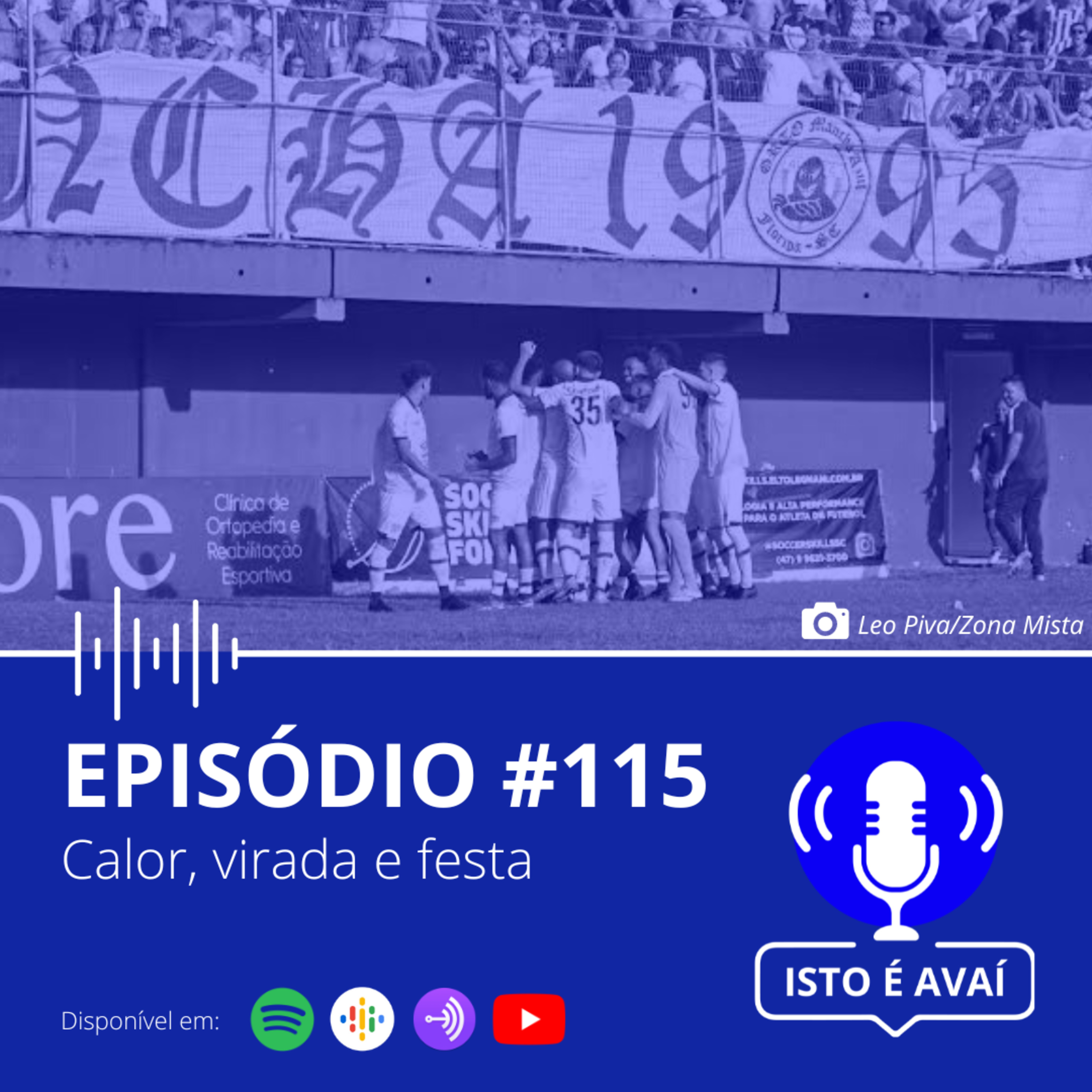 CALOR, VIRADA E FESTA | EP 115 - 2023 episode artwork