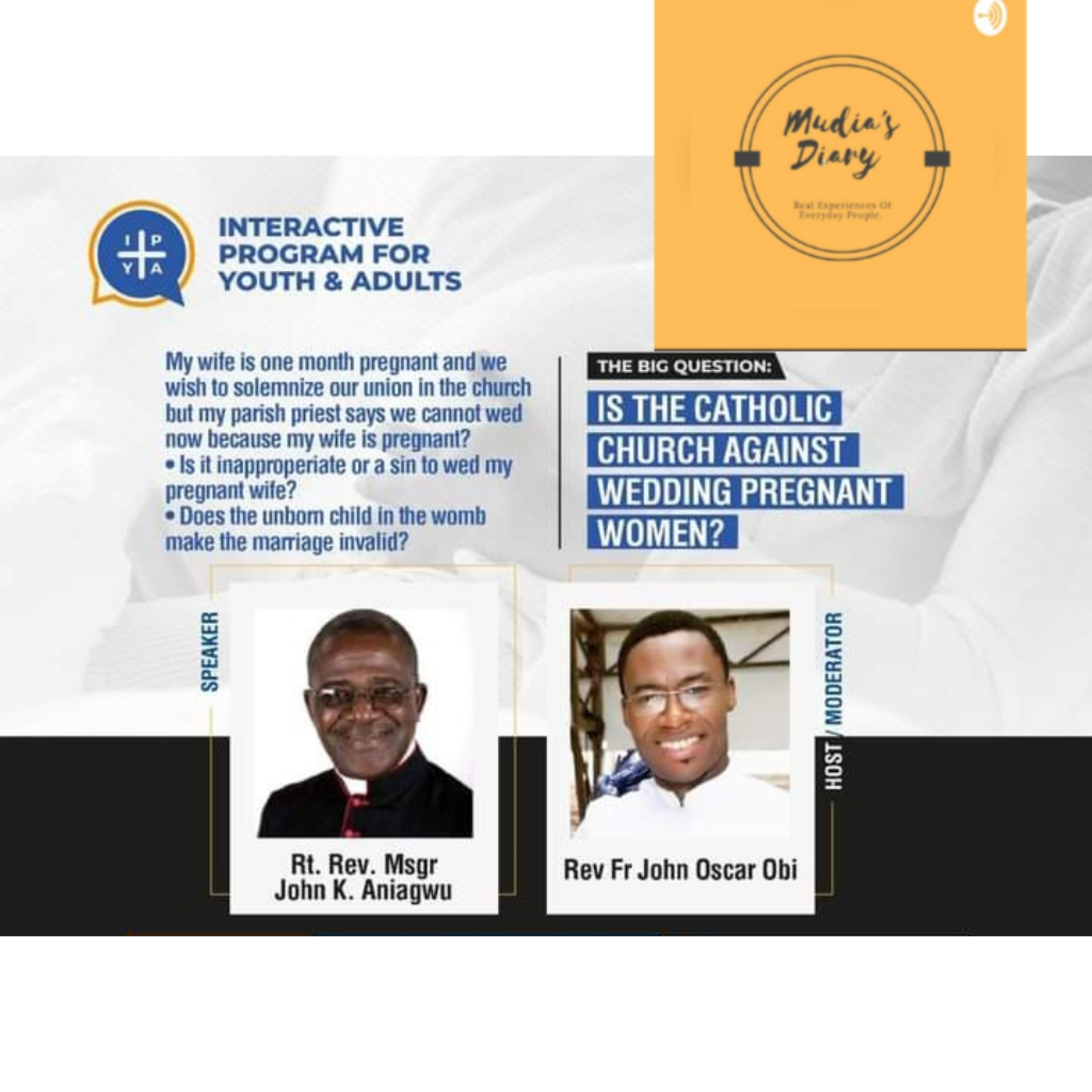 Mudia\'s Diary podcast