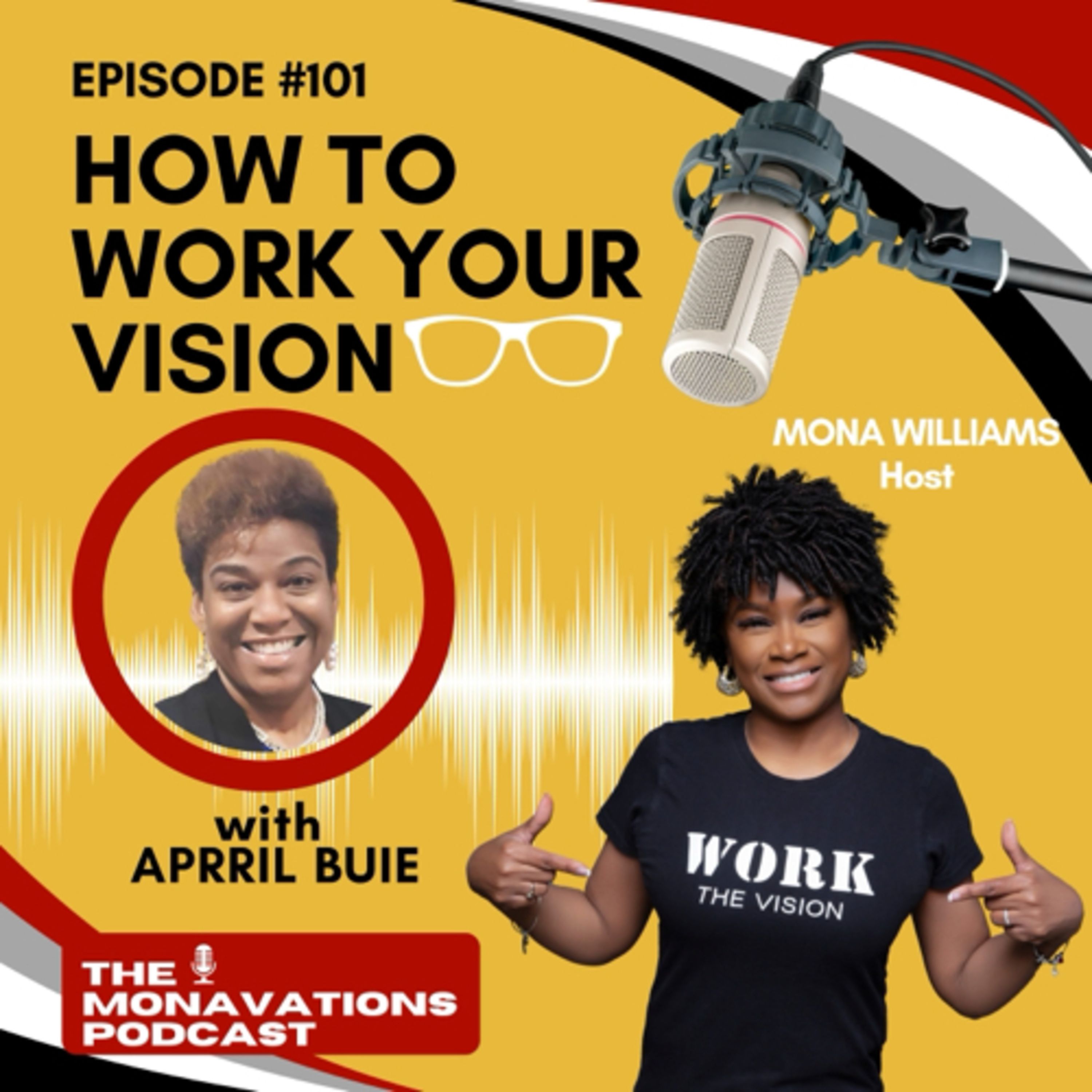 Women Working The Vision Series: Guest, April Buie 3/25/2024 episode artwork