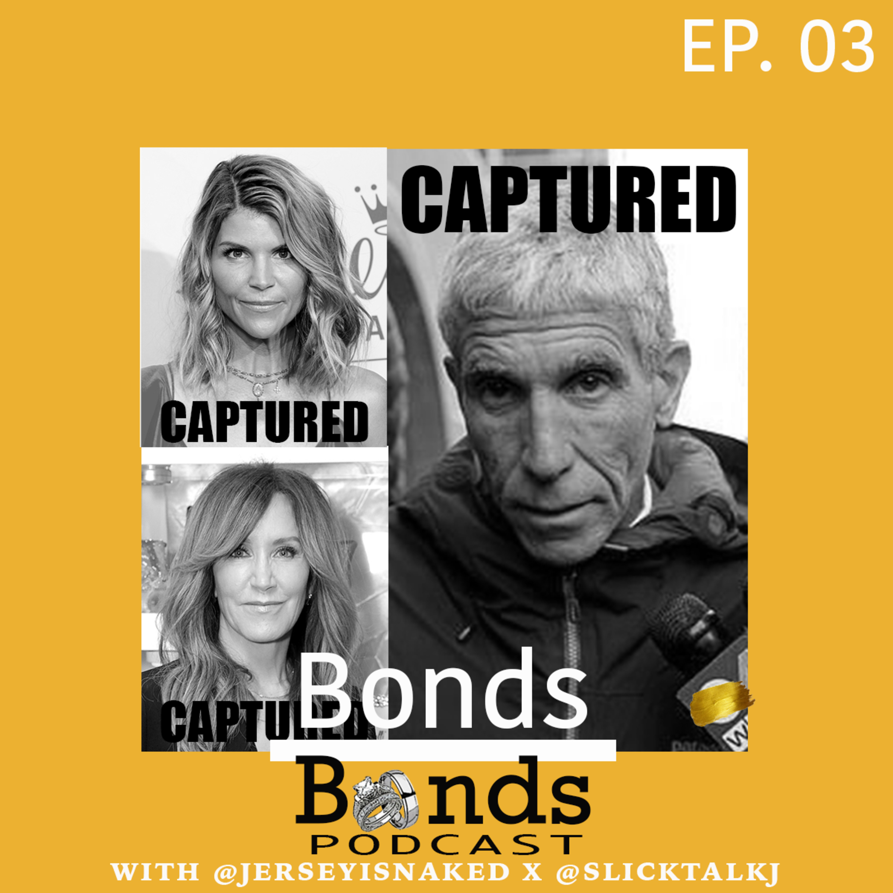 #3: Scammers: Lori Loughlin and Felicity Huffman  episode artwork