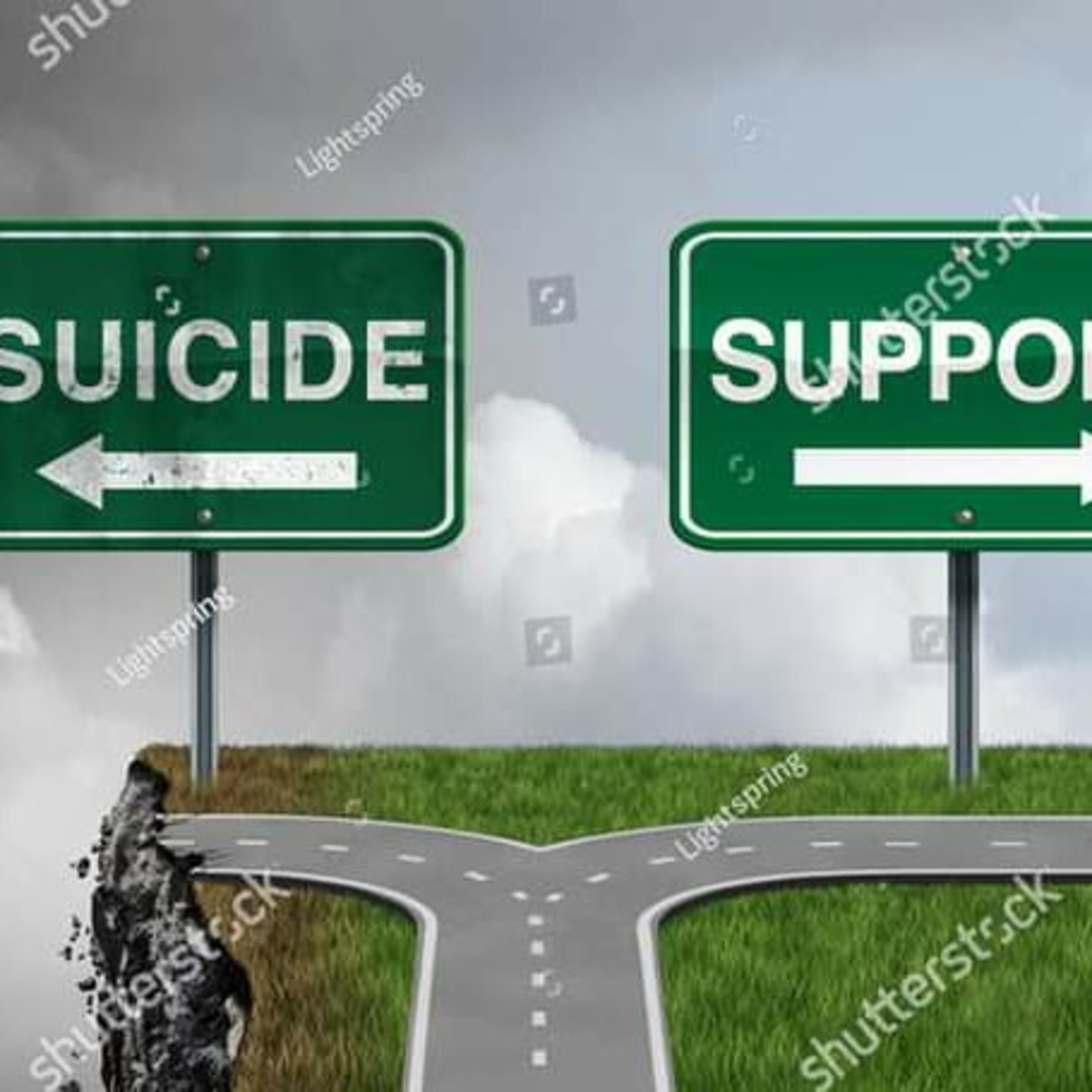 Grief Pain, Suicide Prevention episode artwork