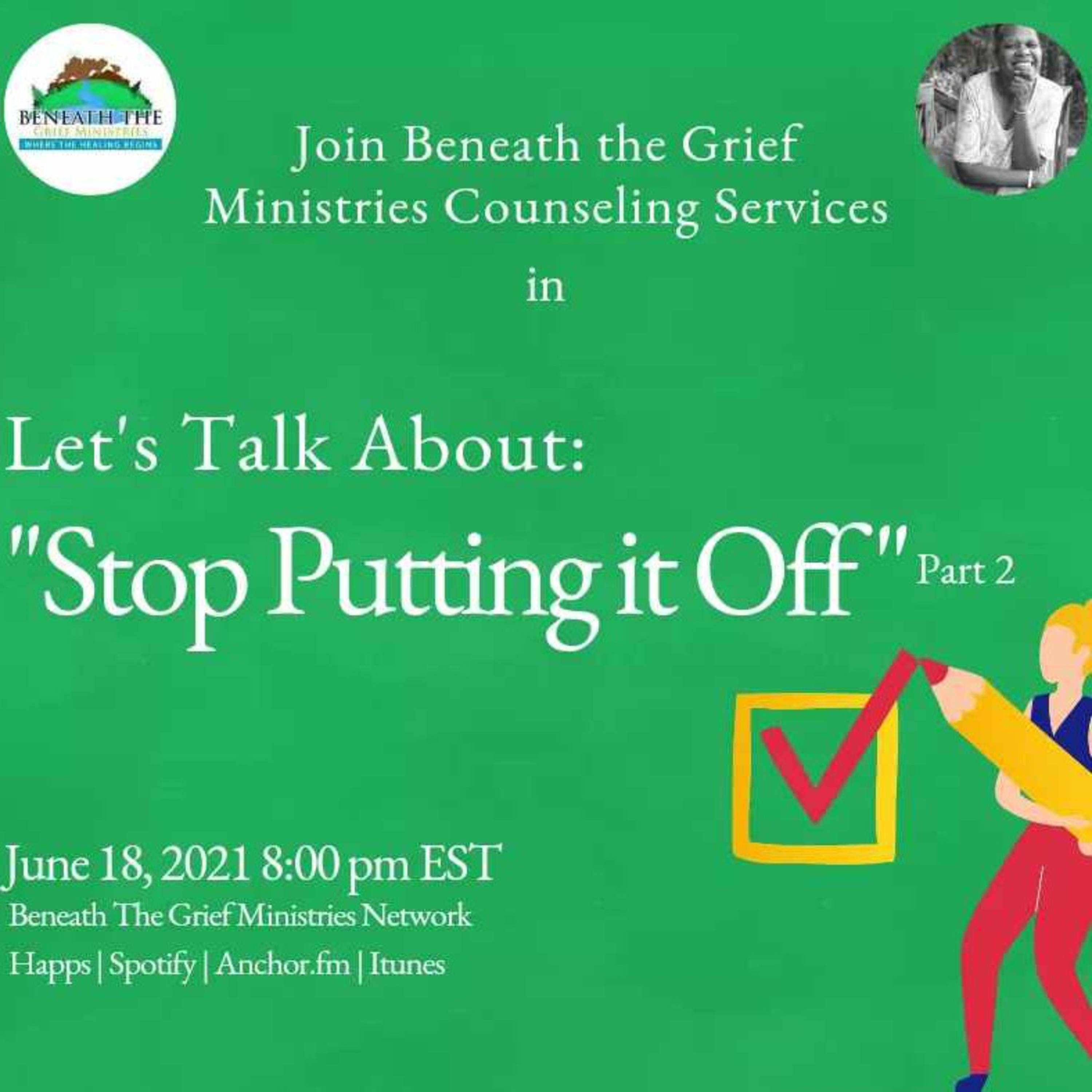 Let's Talk About: "Let's Stop Putting It Off" part 2  episode artwork