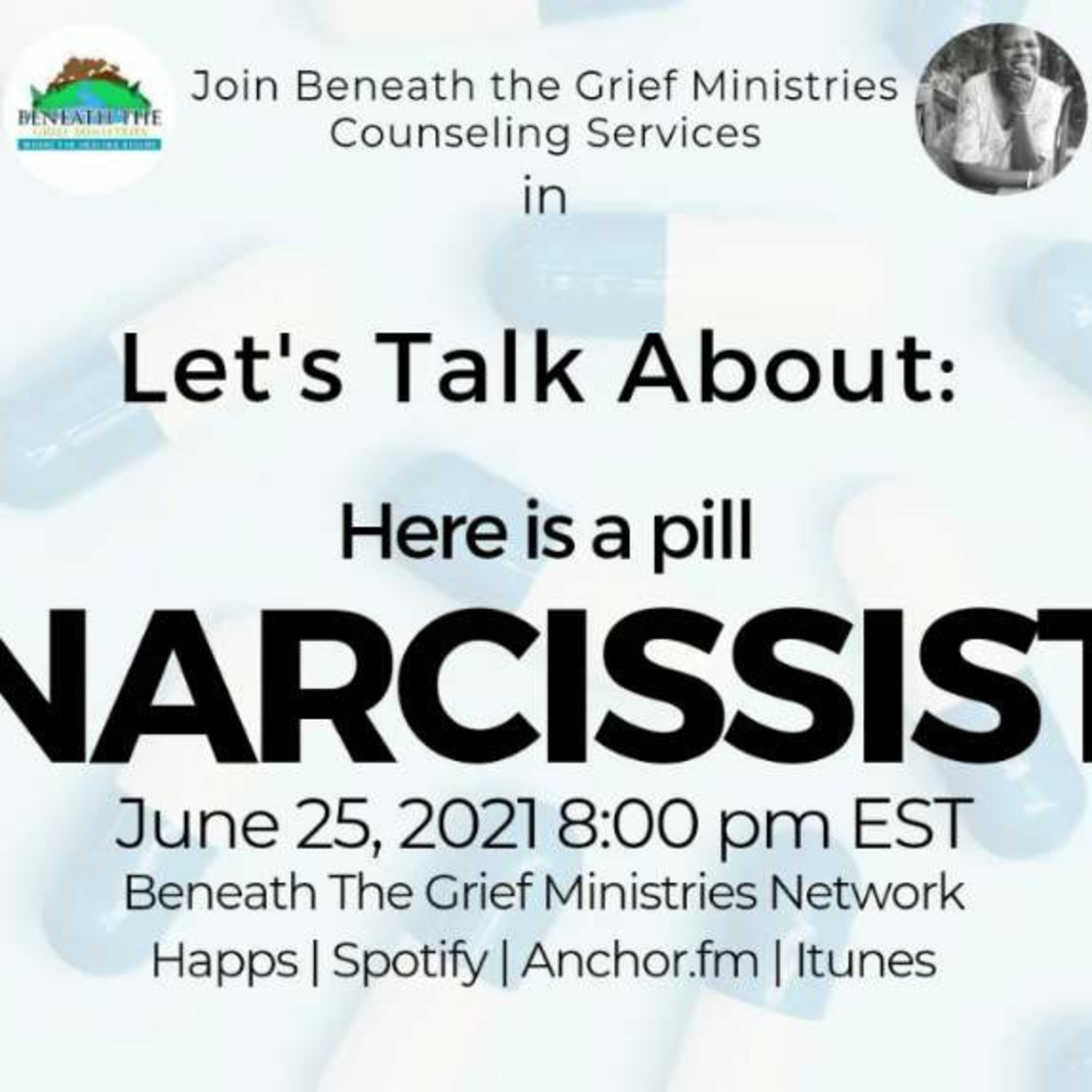 Let's Talk.About: Here is a Pill Narcissist  episode artwork