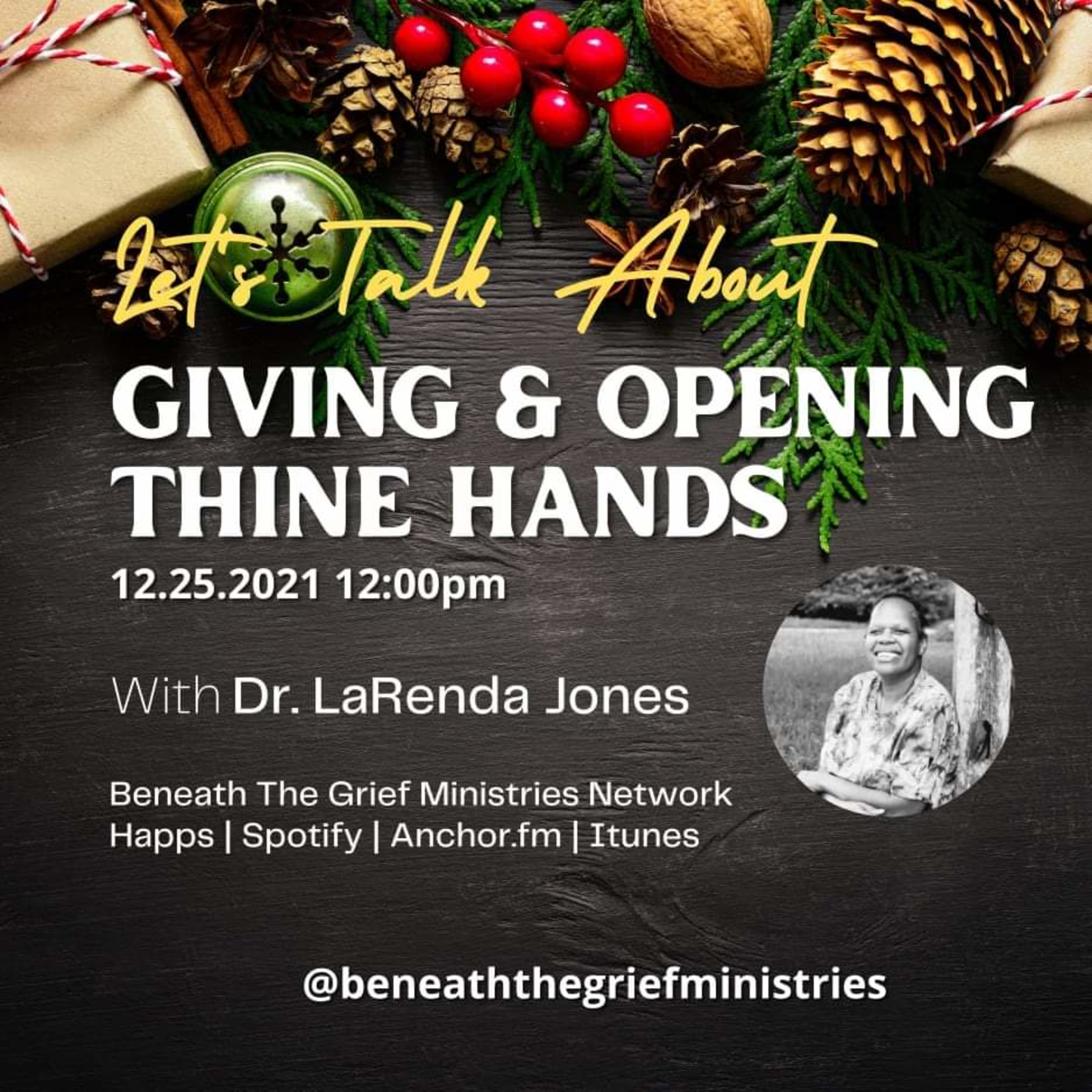 Let's Talk About Giving and Opening Thine Hands  episode artwork