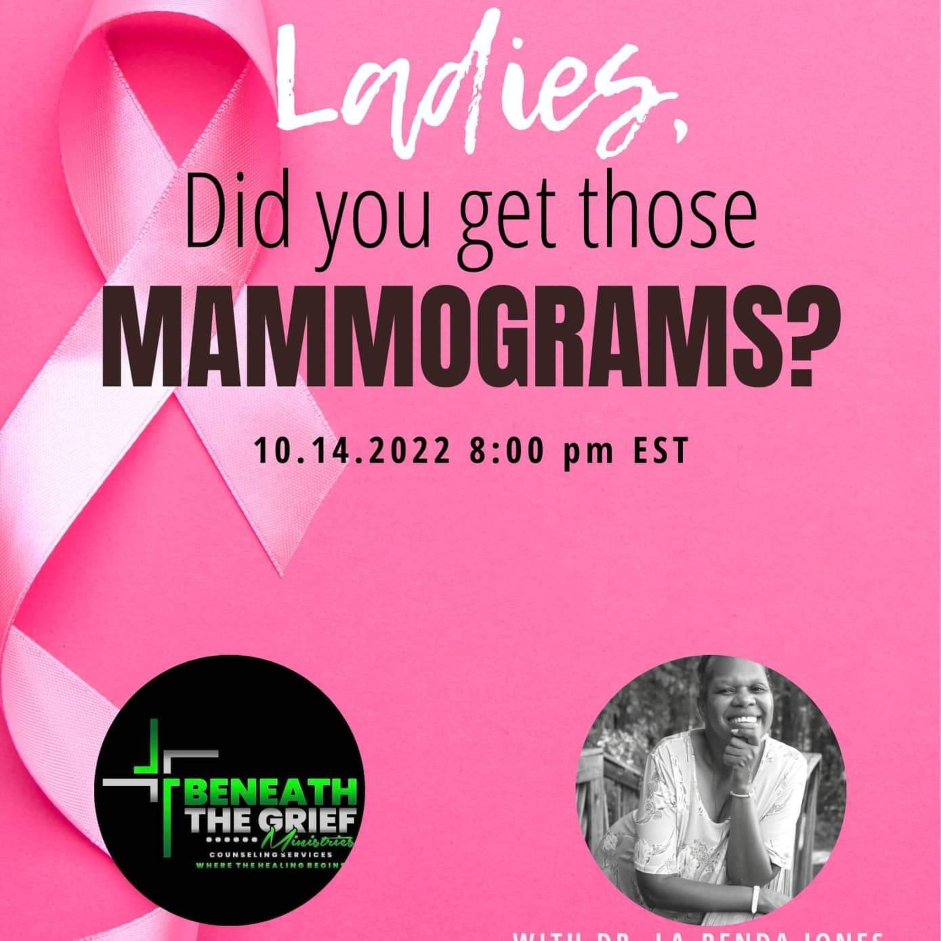 Lets Talk About Ladies Did you get your Mammograms  episode artwork