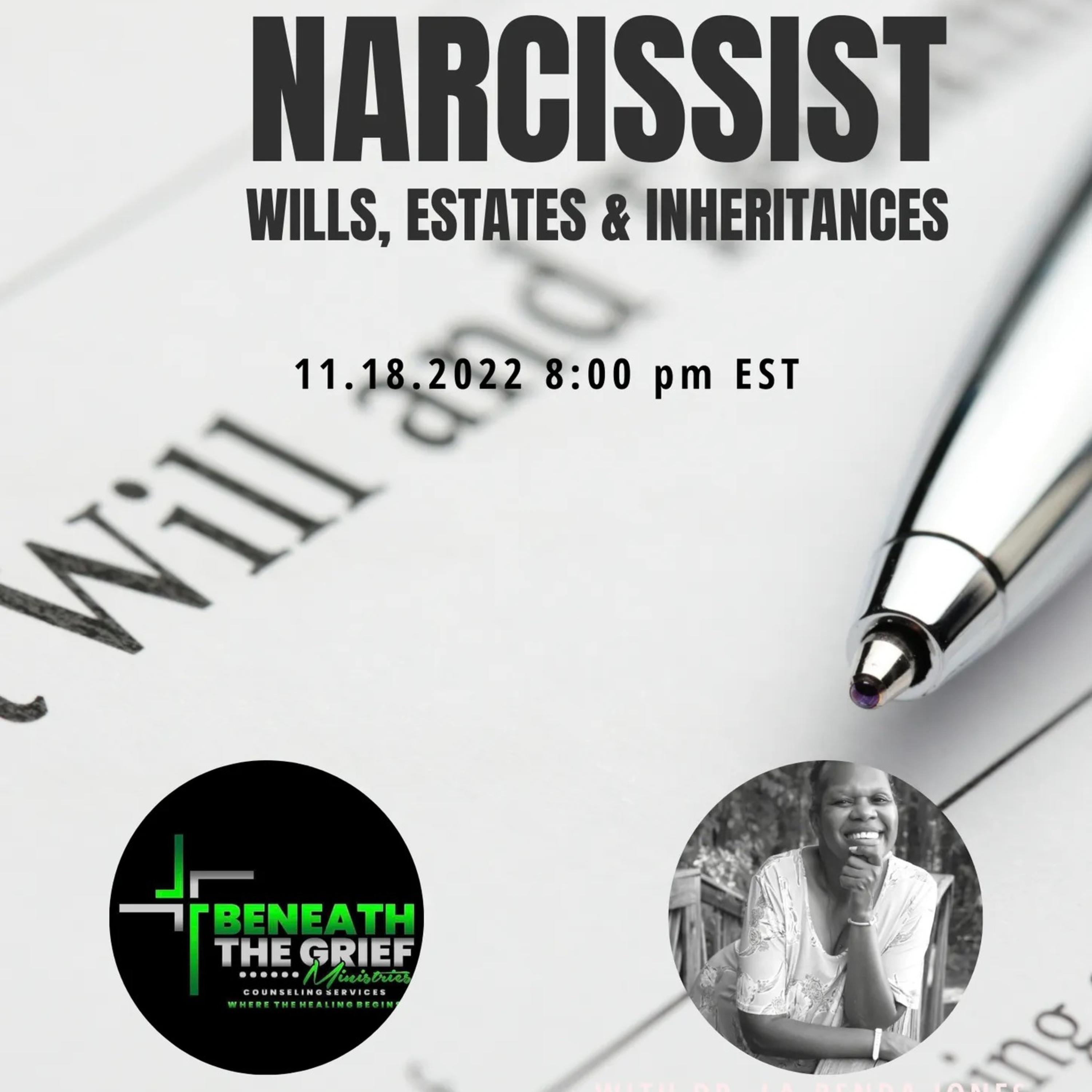 Let's Talk about the Narcissist Wills, Estates Inheritances  episode artwork