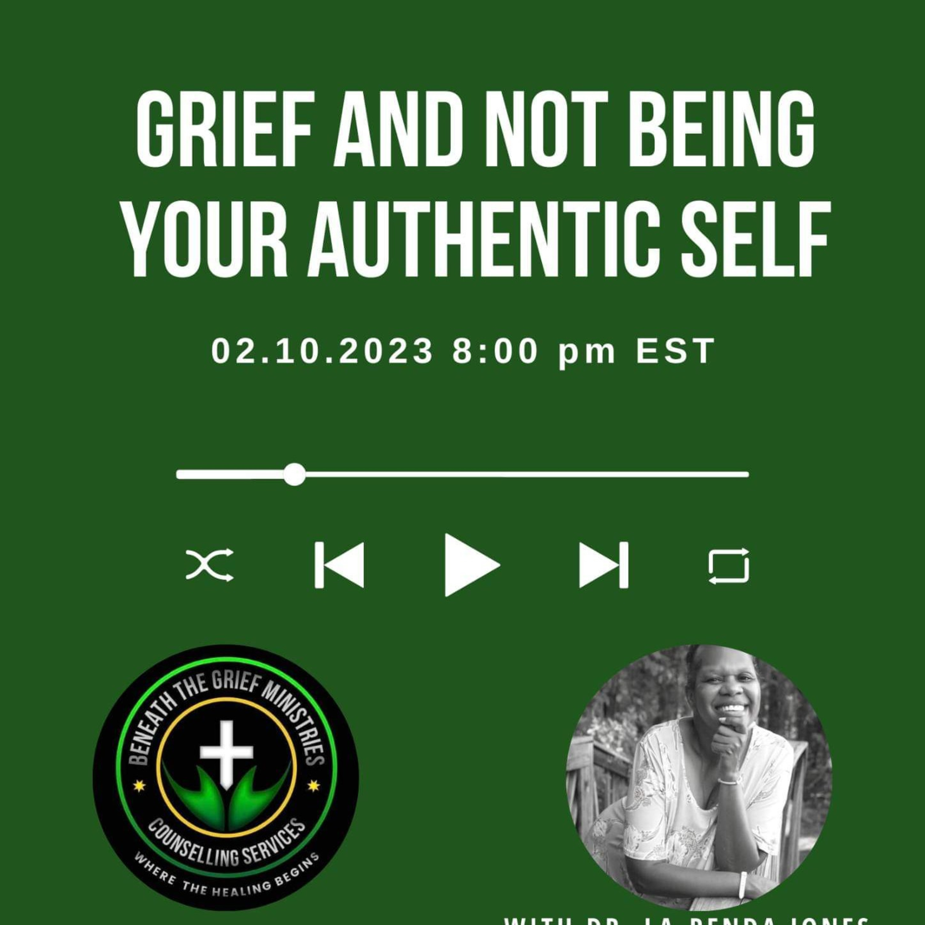 Grief and Not Being Your Authentic Self  episode artwork