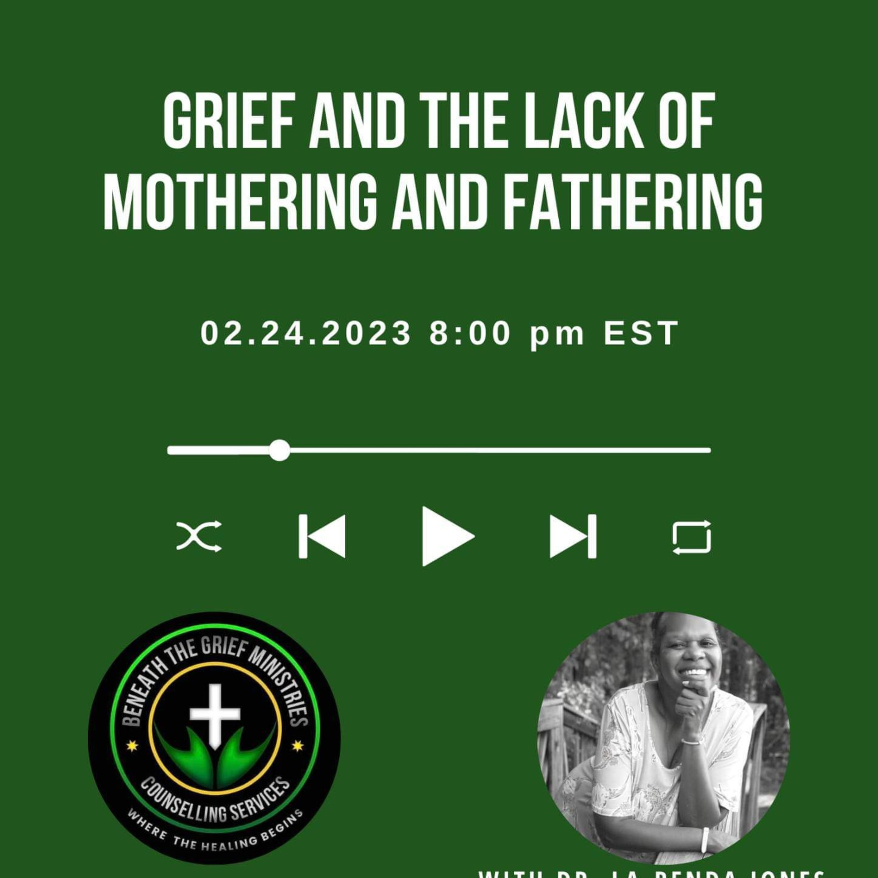 Grief and the Lack of Mothering and Fathering. episode artwork