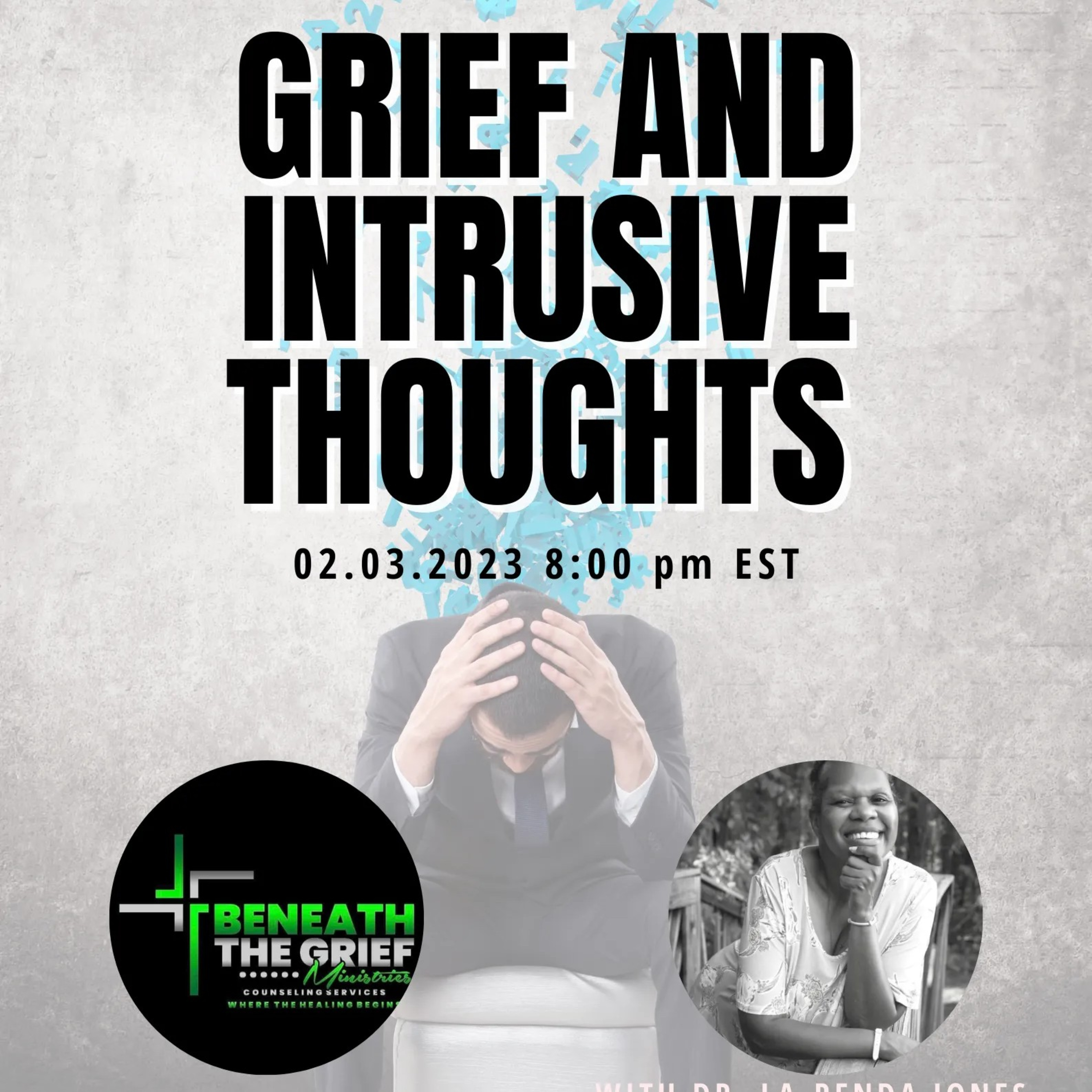 Lets Talk About Grief and Intrusive thoughts episode artwork