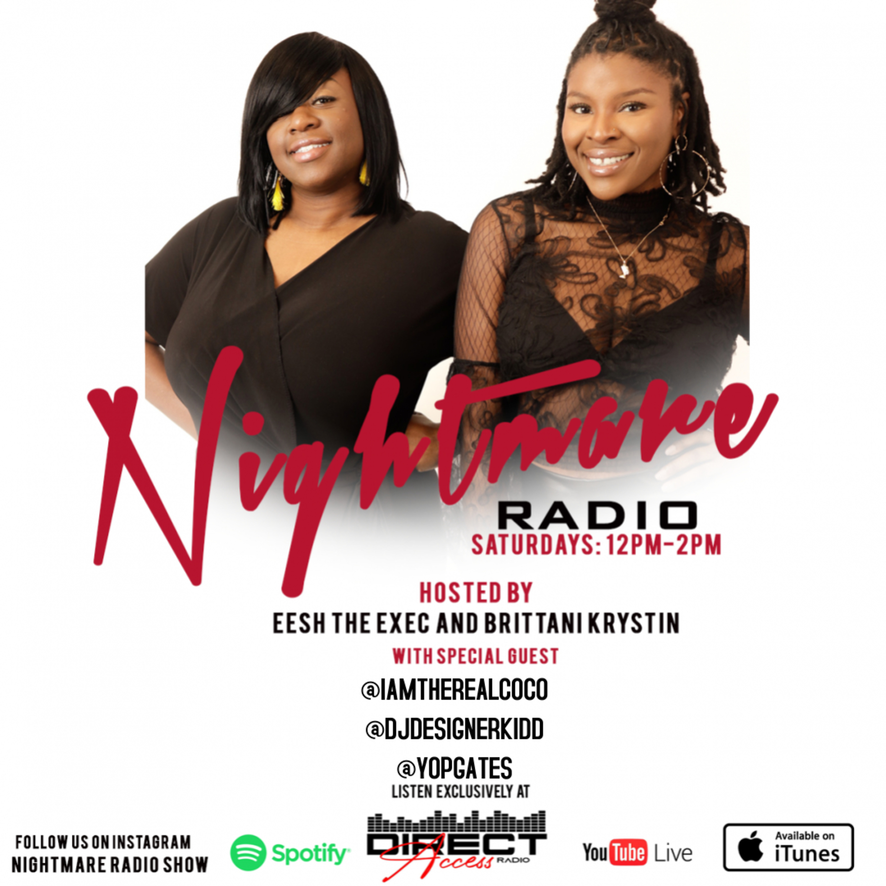 Nightmare Radio - Face Tatts and Female Rappers episode artwork