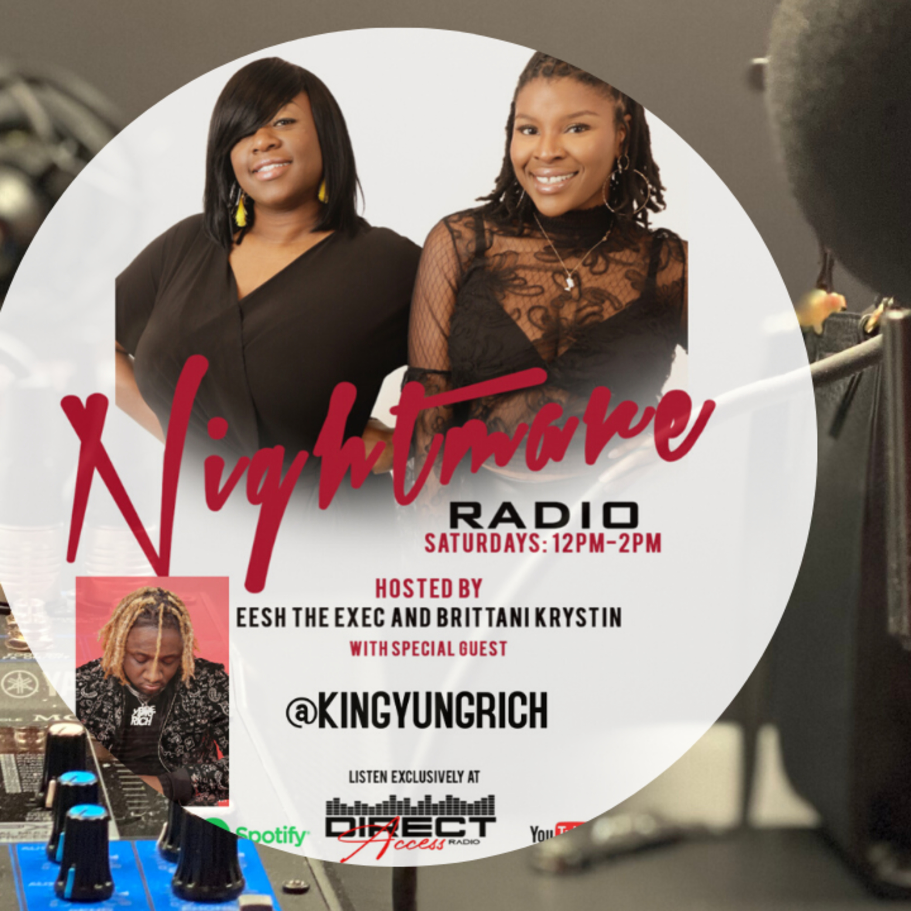 Nightmare Radio - Clap backs, LGBTQ, and Shots @ The Brain with King Yung Rich  episode artwork