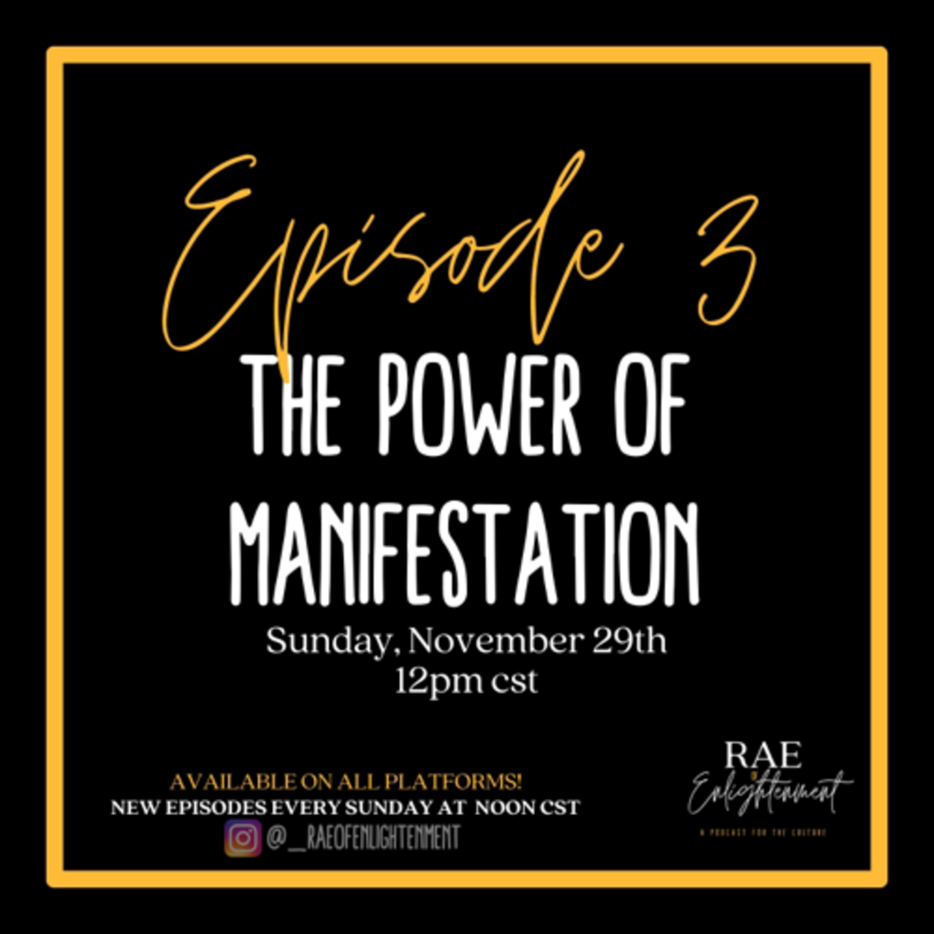 #3 | The Power of Manifestation episode artwork