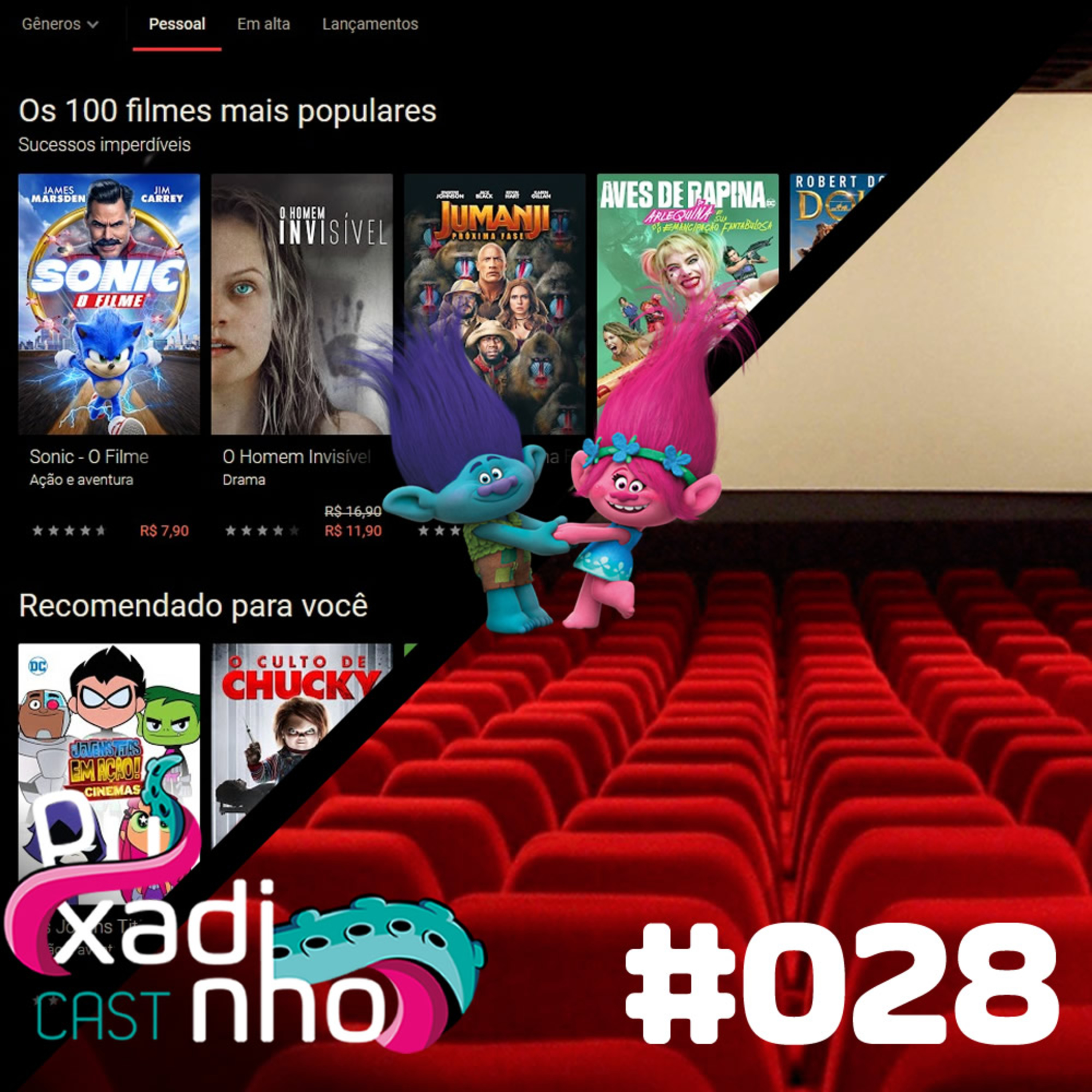 #028 - Cinema VS VOD: O cinema vai acabar pós COVID-19? episode artwork