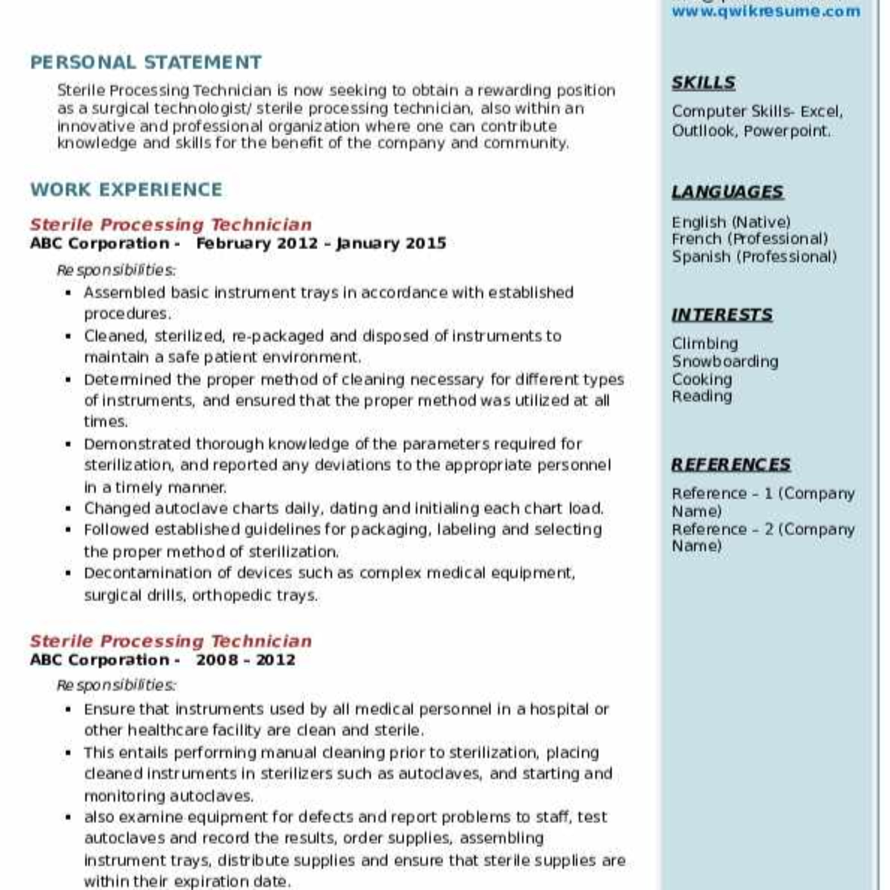 Eye On Sterile Processing Department