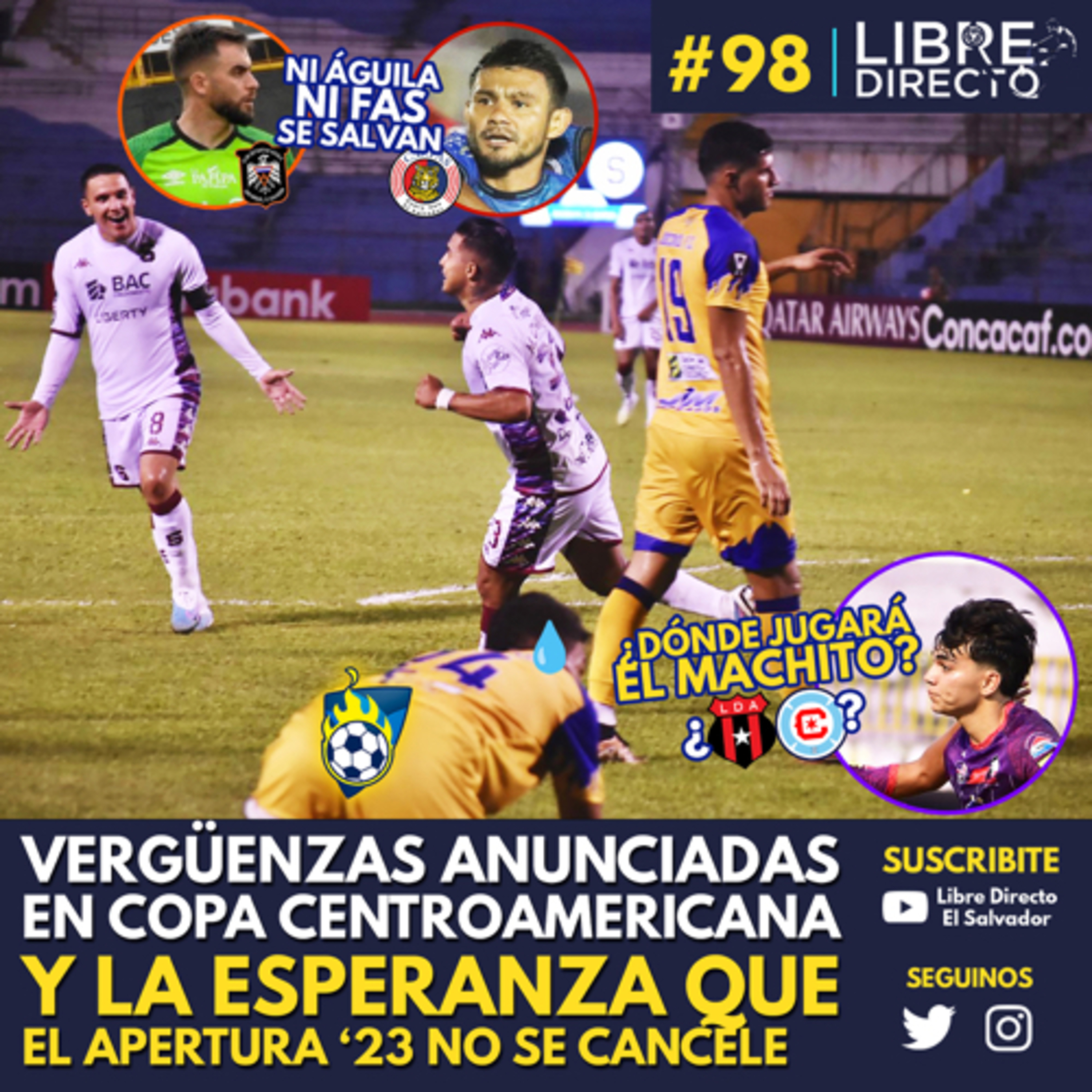 Vergüenzas anunciadas en Copa Centroamericana y la esperanza de que el nuevo torneo no se cancele🤞🏻 episode artwork