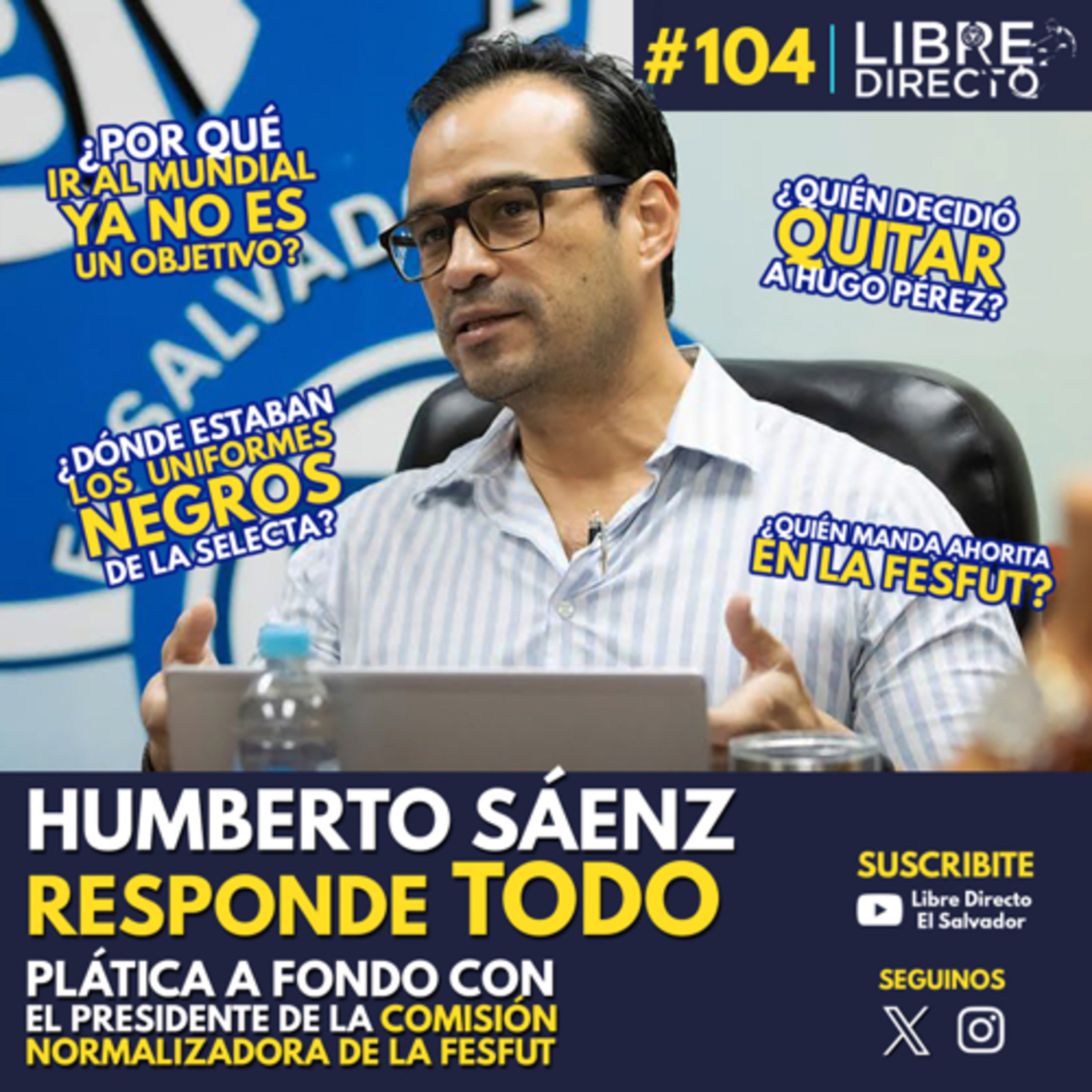 Plática a fondo con Humberto Sáenz Marinero, presidente de la Comisión Normalizadora de la FESFUT episode artwork