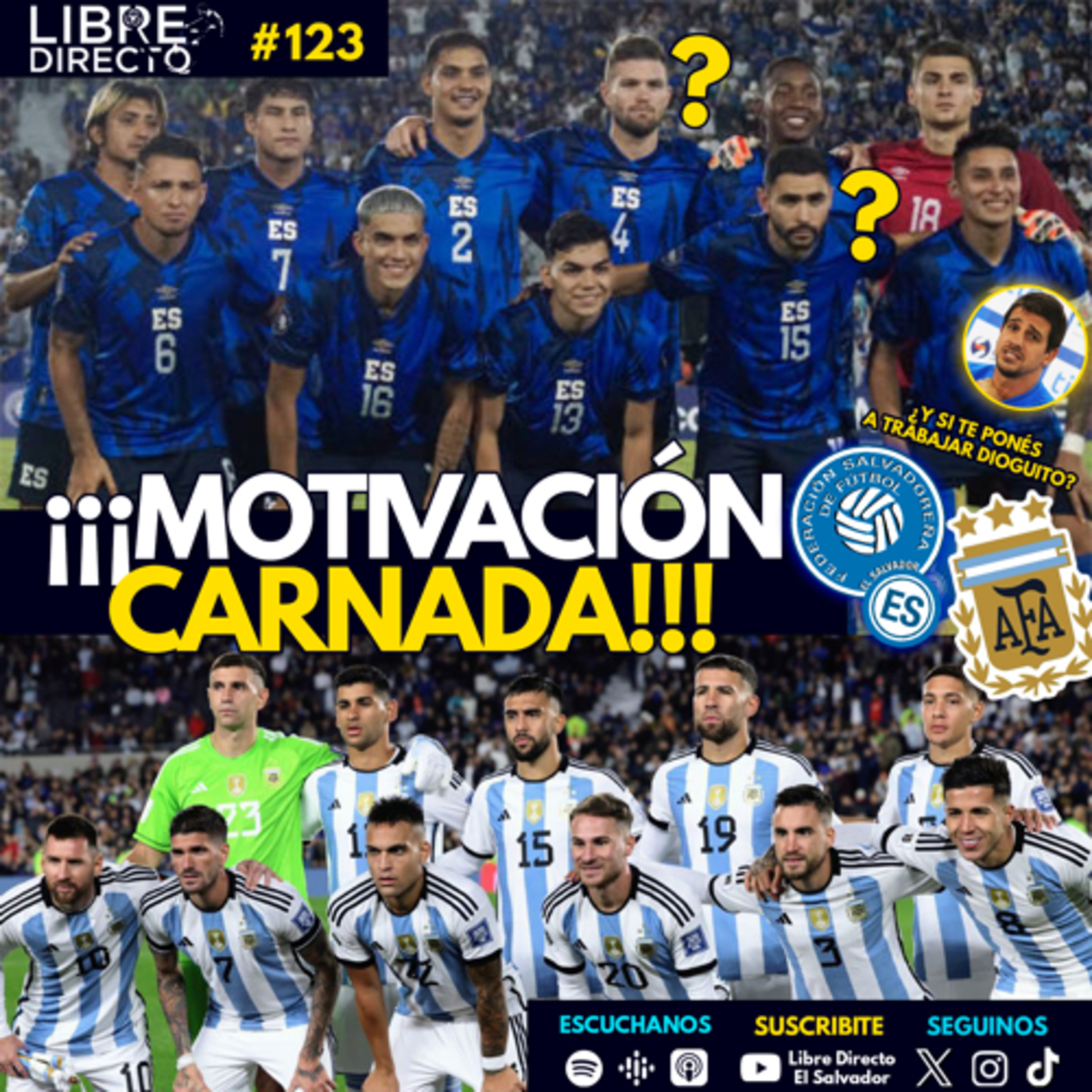 🚨TODOS LOS DETALLES📣🇦🇷ARGENTINA jugará contra EL SALVADOR🇸🇻 el 22 de marzo Y HABLÓ ZAVALETA🤯 episode artwork