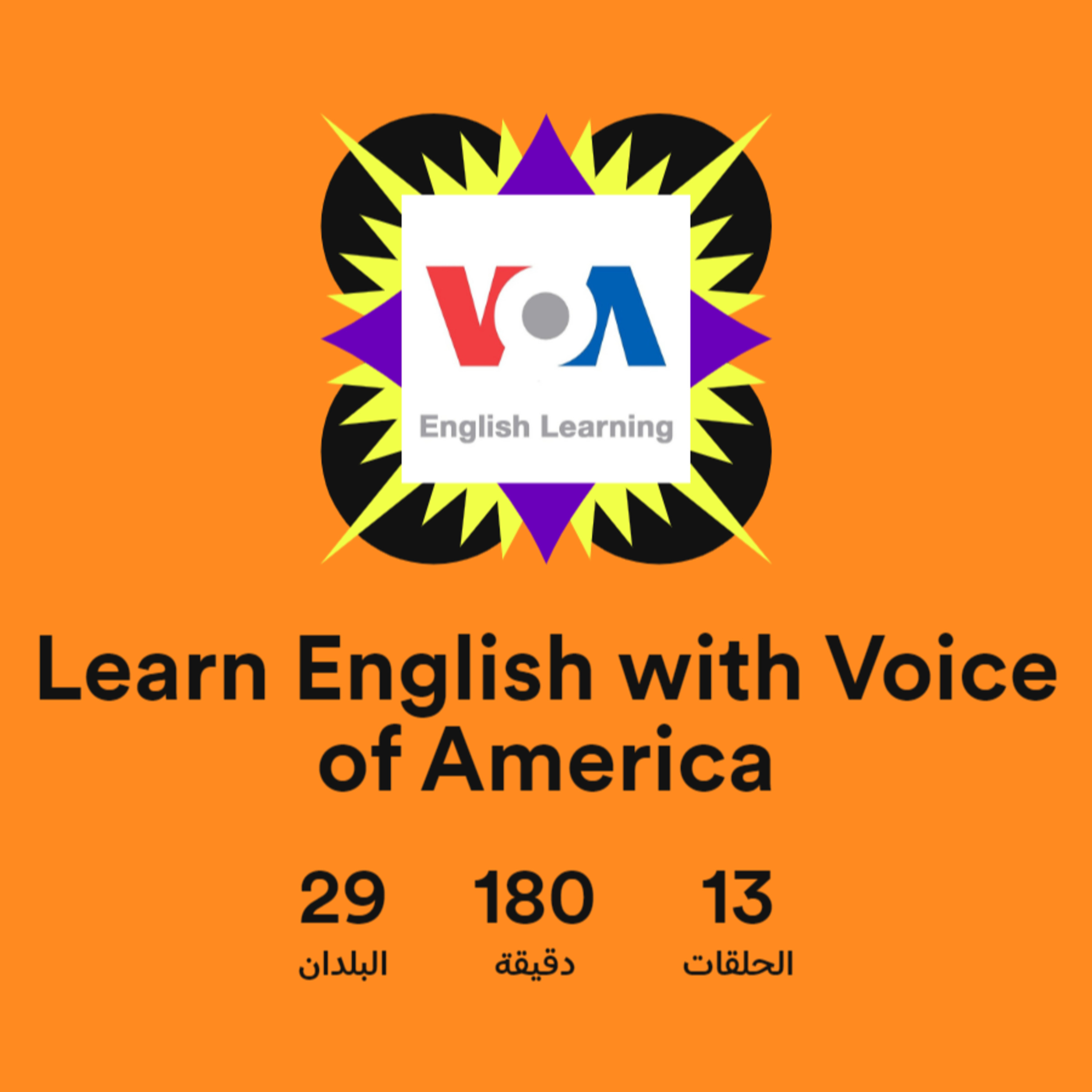 Learn English with Voice of America podcast cover