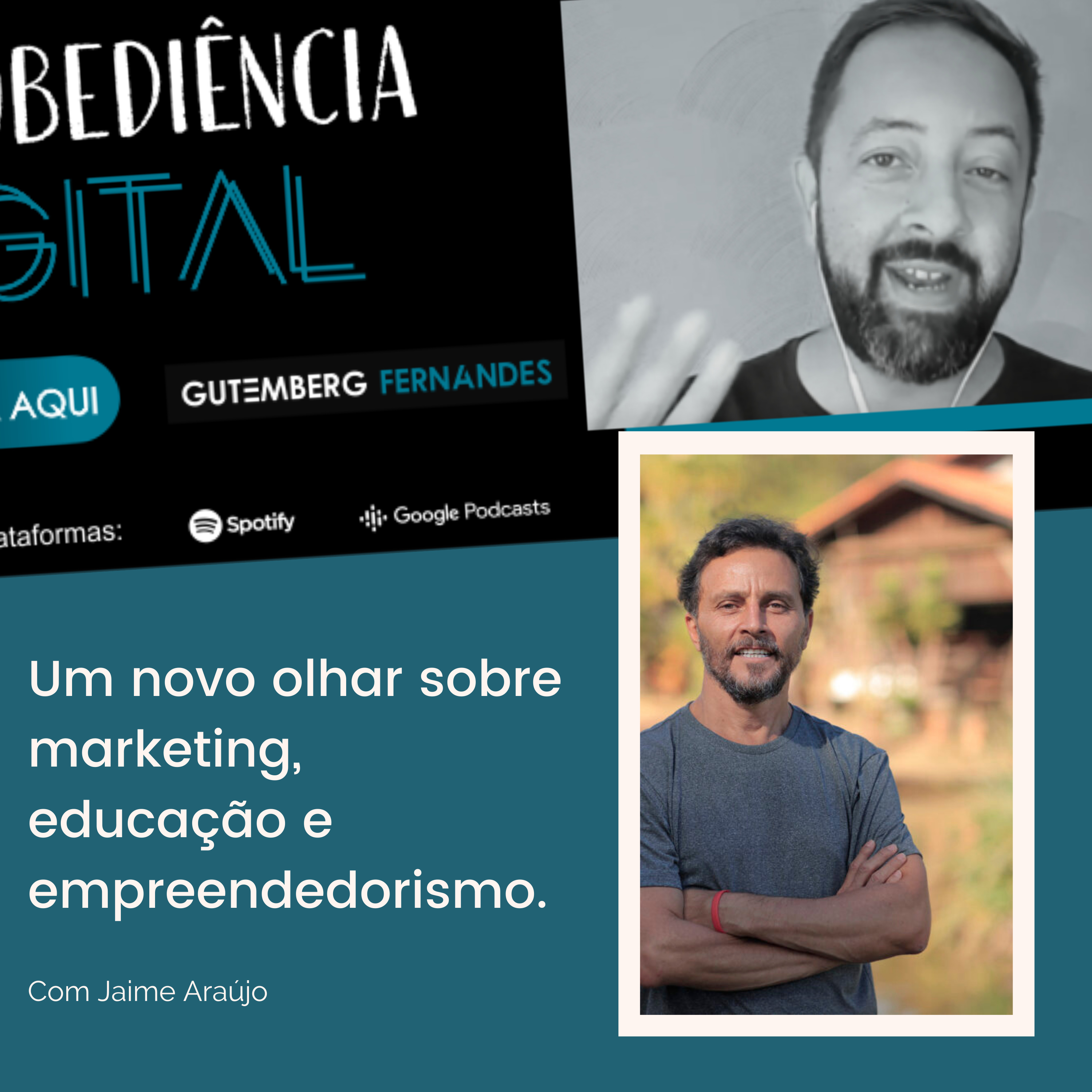 Um novo olhar sobre marketing, educação e empreendedorismo. episode artwork