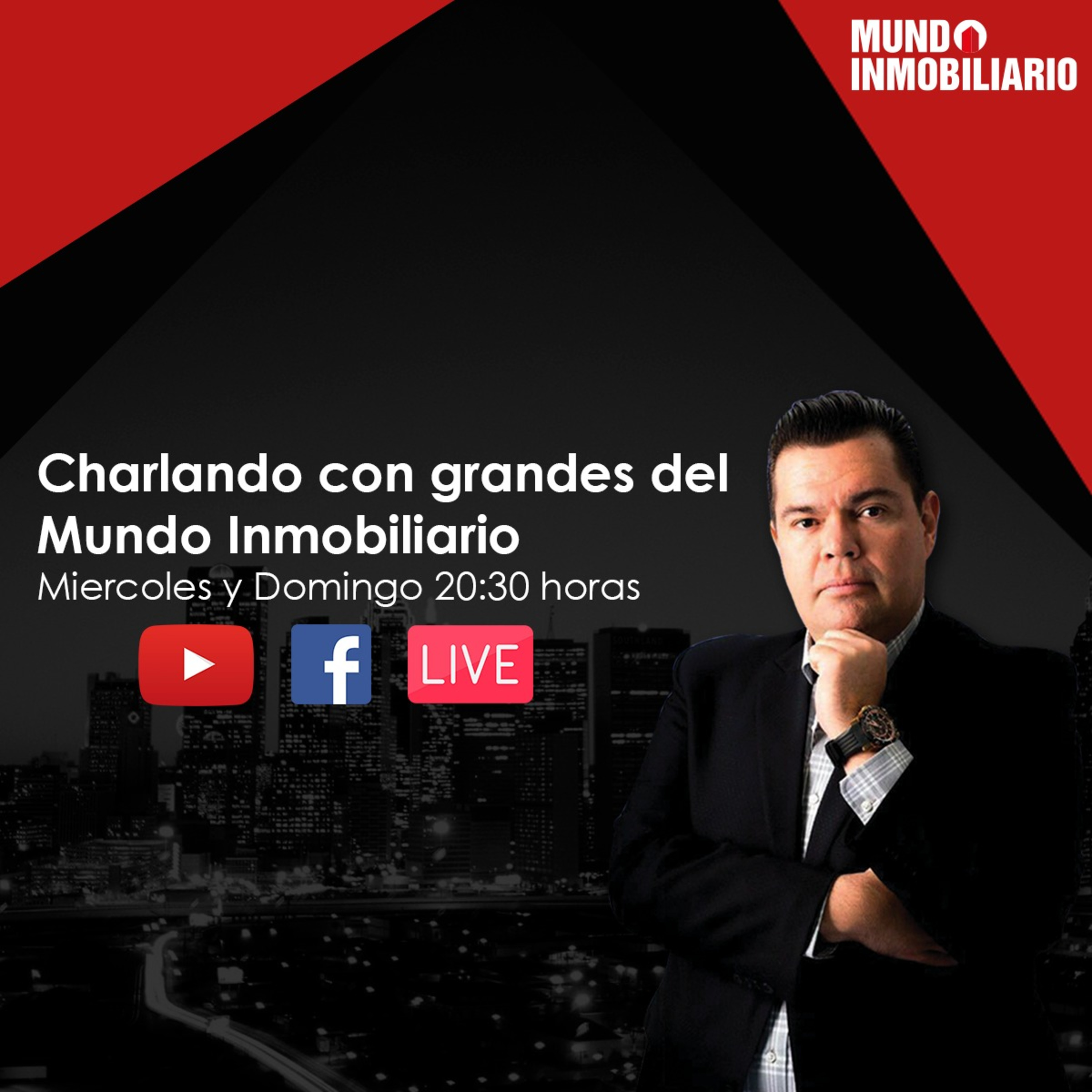 Yamal Chamoun, Socio Fundador de Escala en Charlando con Grandes del Mundo Inmobiliario episode artwork