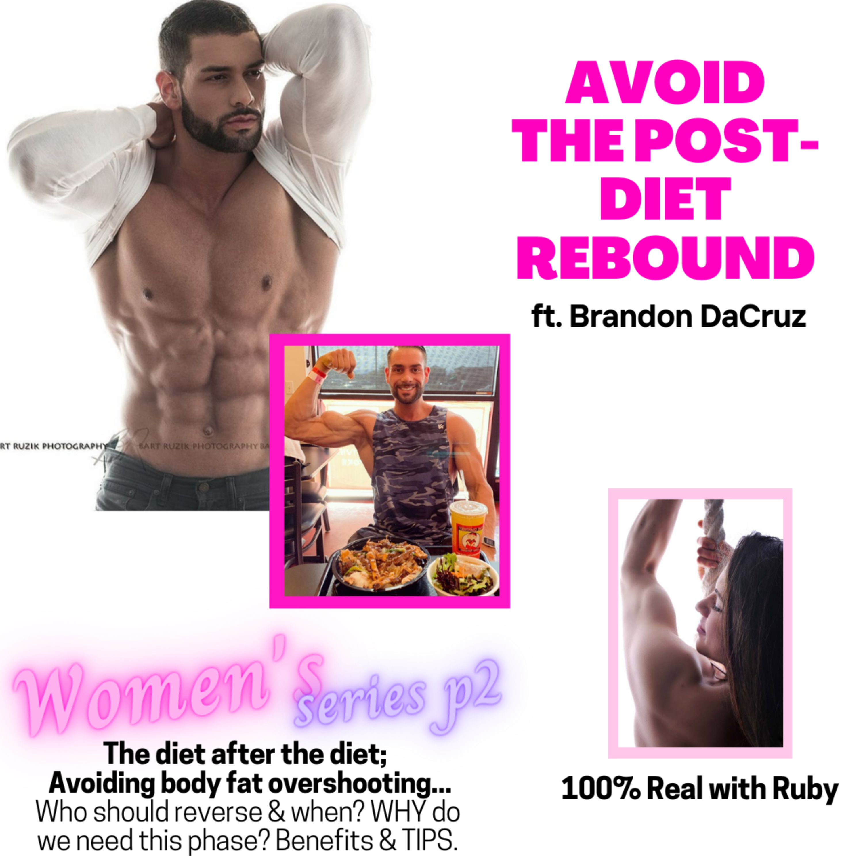 #184 - The diet after the diet is the most important part of body transformation | avoid relapse. w/ Brandon DaCruz episode artwork