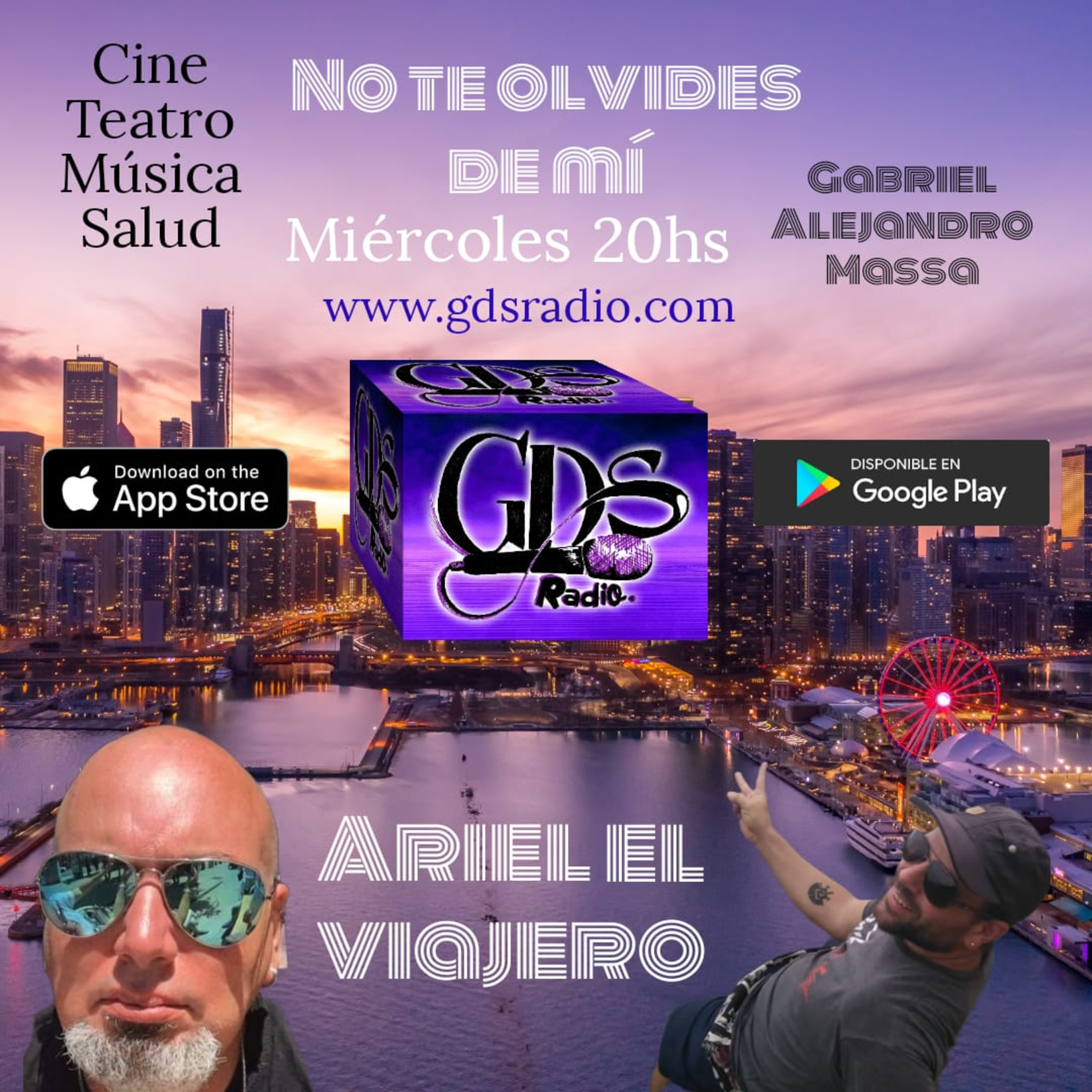 No te olvides de mí. Hoy: Ariel el viajero nos cuenta sus aventuras. 21 de septiembre de 2022 episode artwork