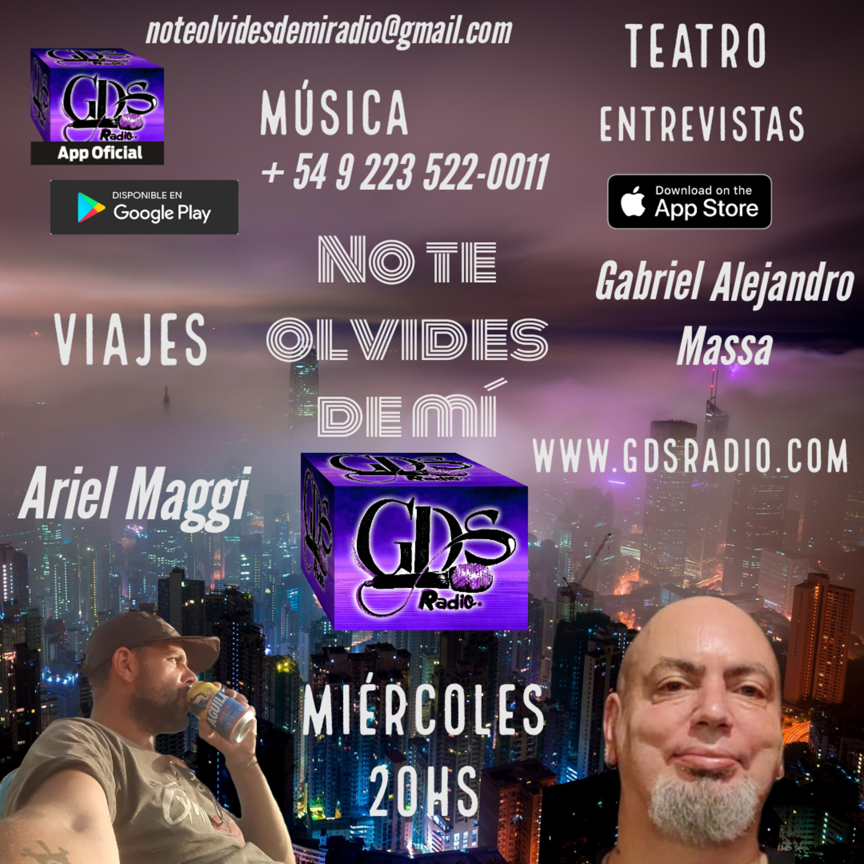 No te olvides de mí. Hoy Ariel desde Costa Rica y el mundo del cine. 05 de octubre de 2022 episode artwork