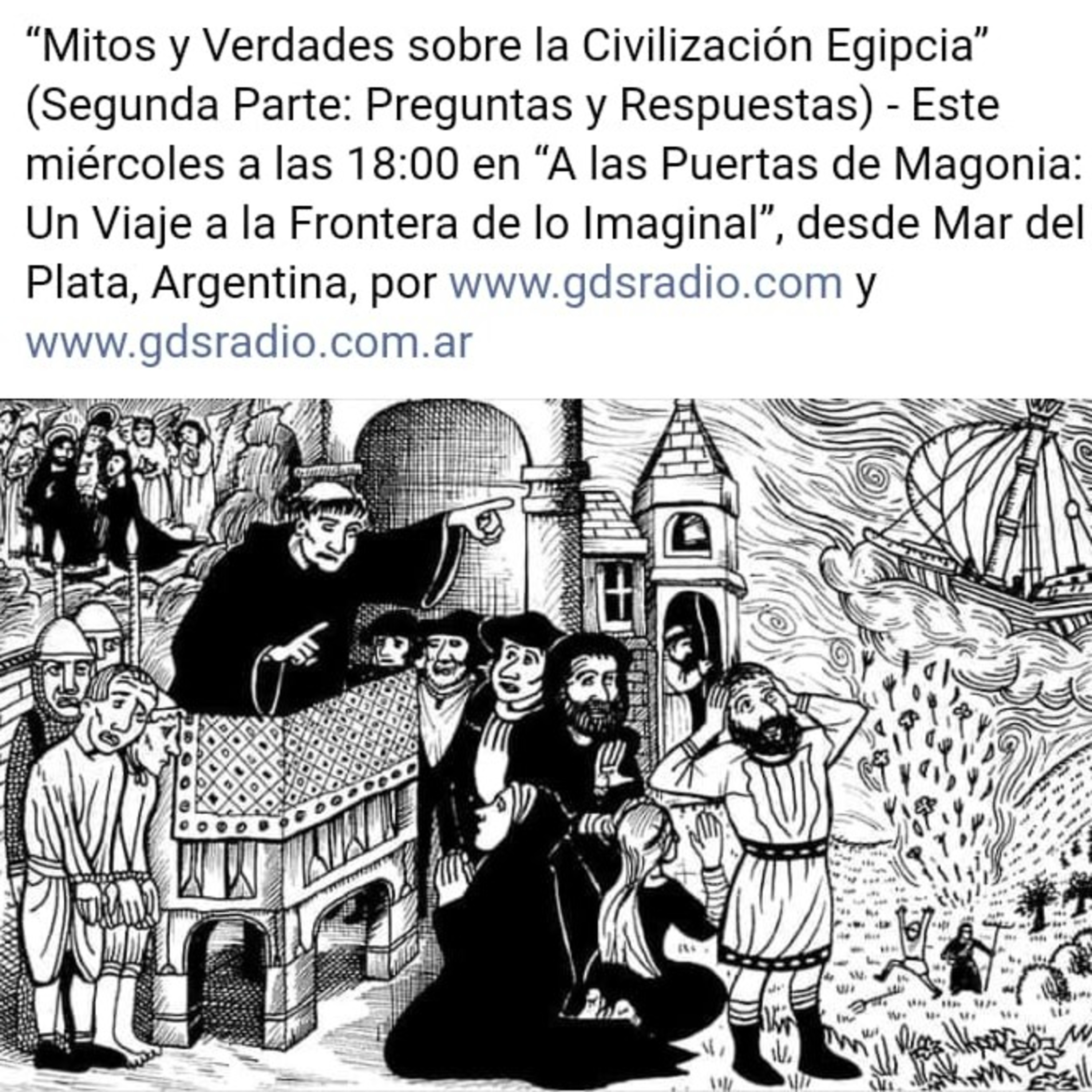 A las Puertas de Magonia . Hoy: Viaje a Egipto 2 parte. 2 de noviembre de 2022 episode artwork
