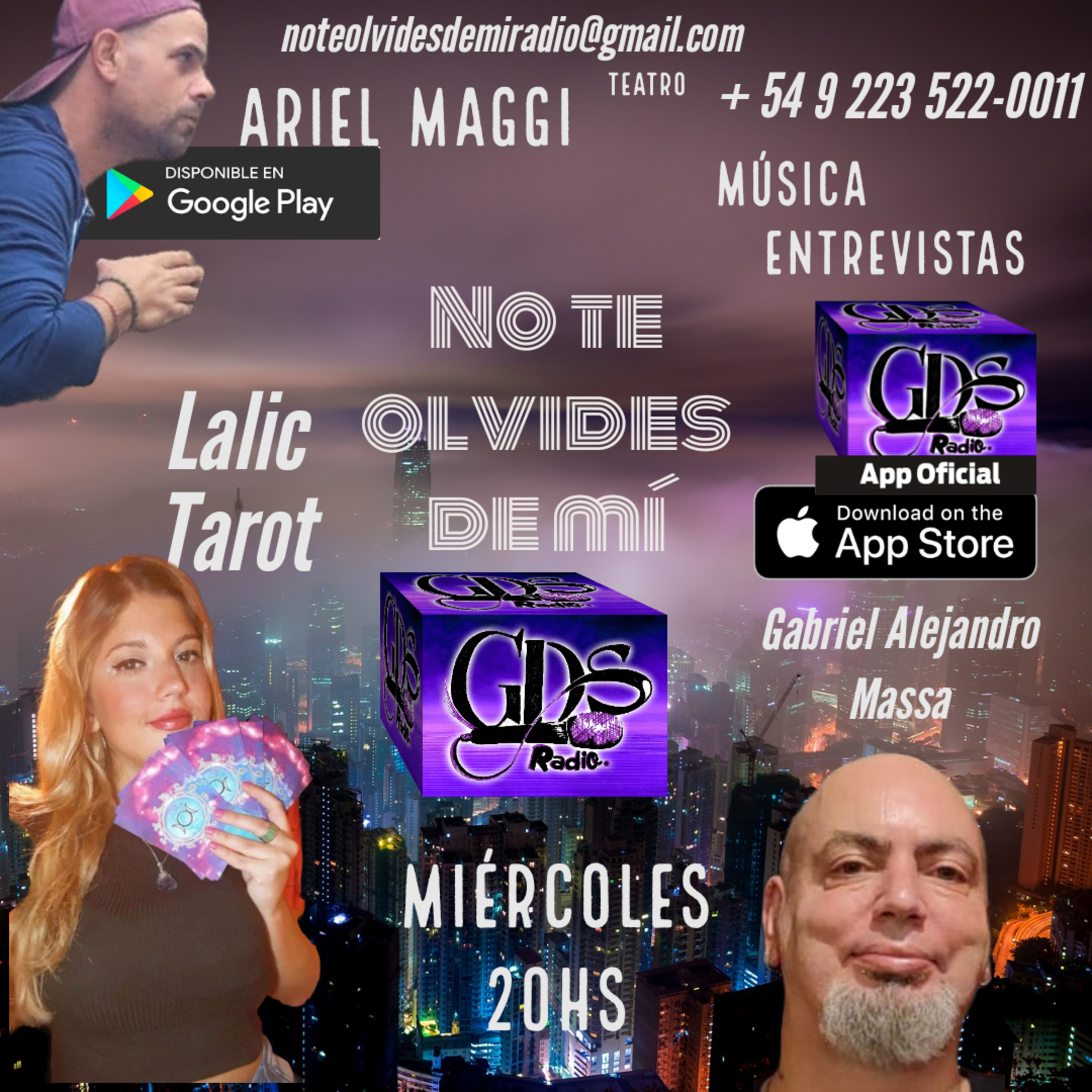 No te olvides de mí. Hoy: Lalic Tarot y Ariel Maggi. 2 de noviembre de 2022 episode artwork