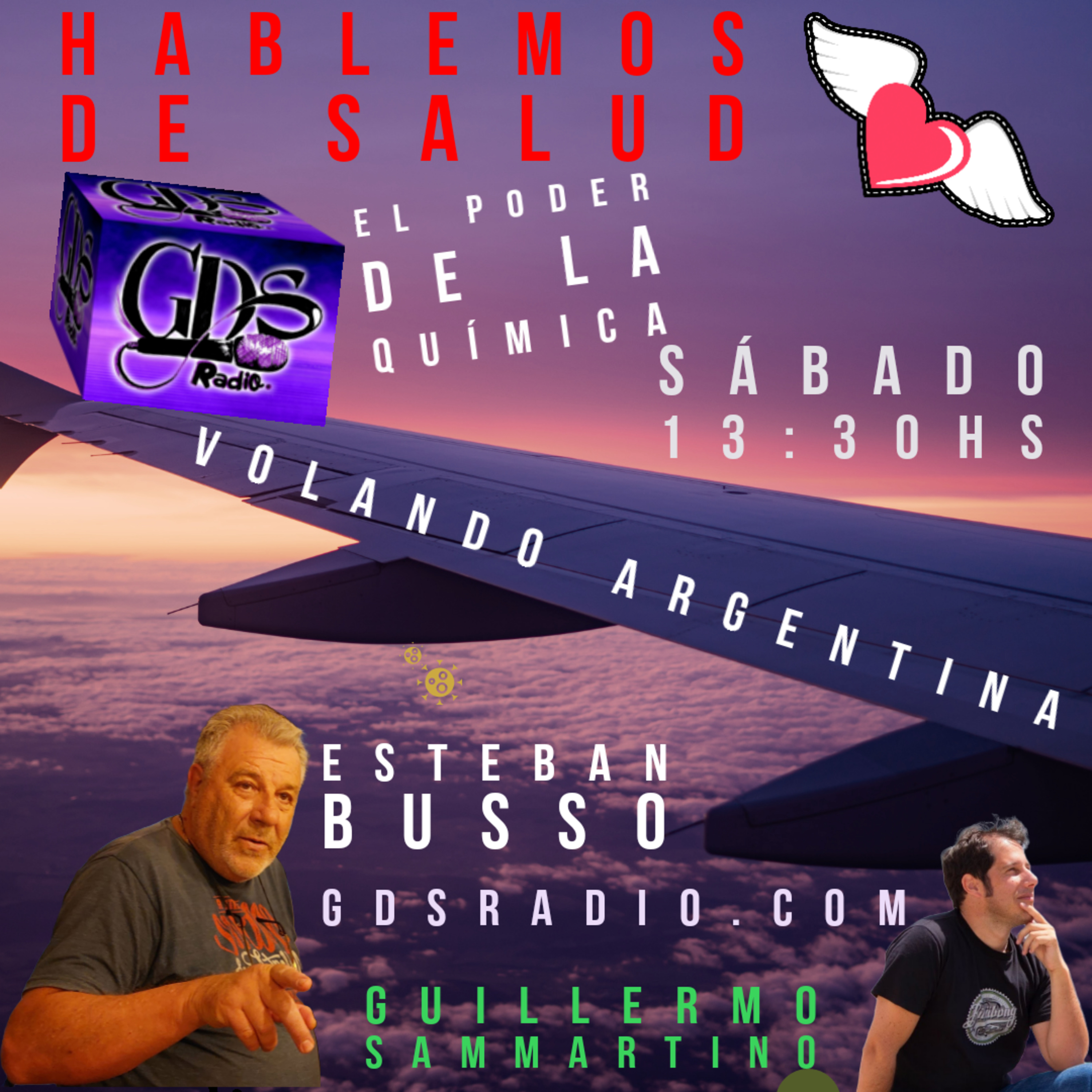 Hablemos de Salud Hoy: Esteban Busso. Volando Argentina. 12 de noviembre de 2022 episode artwork