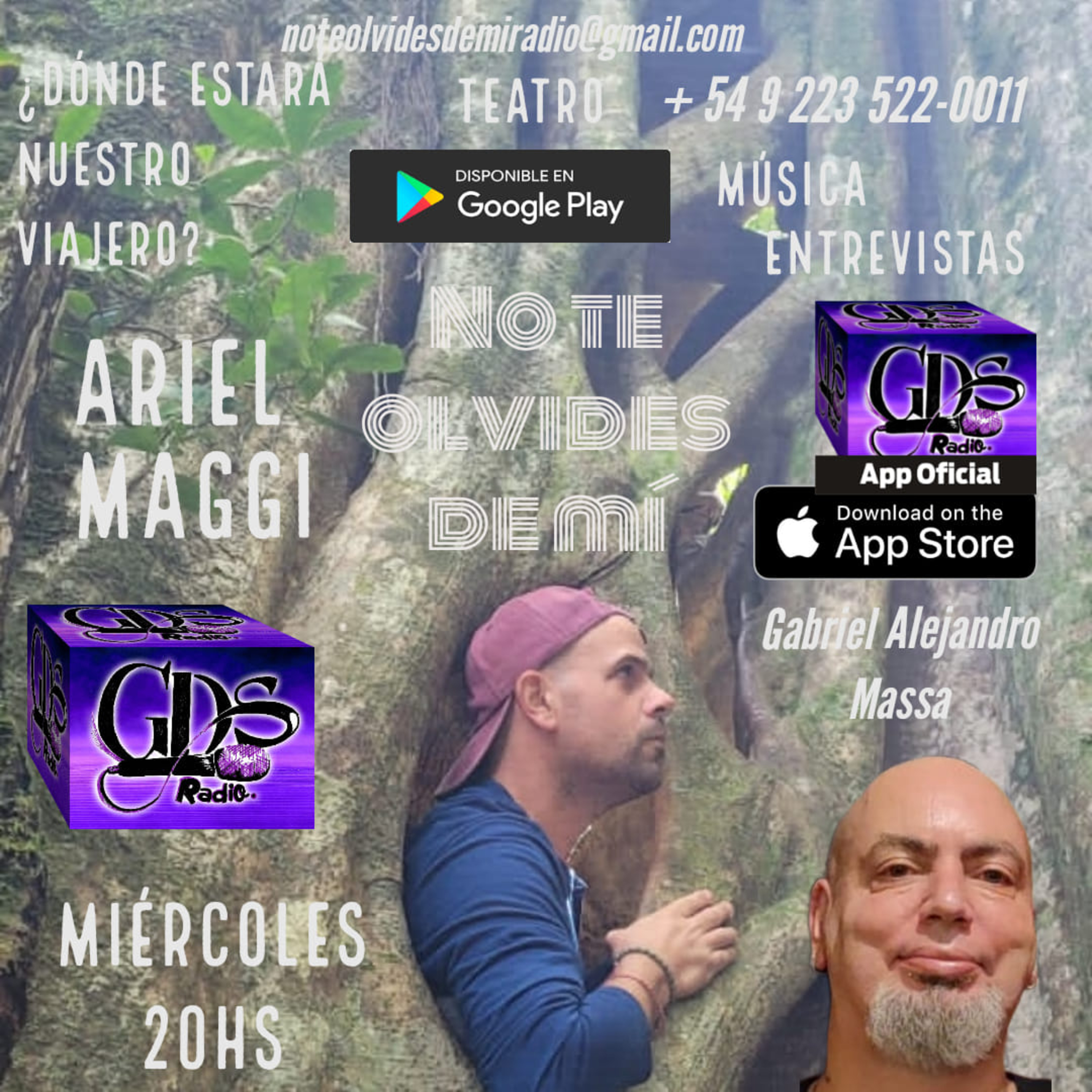 No te olvides de mí. Ariel el viajero desde Costa Rica. 14 de diciembre de 2022 episode artwork