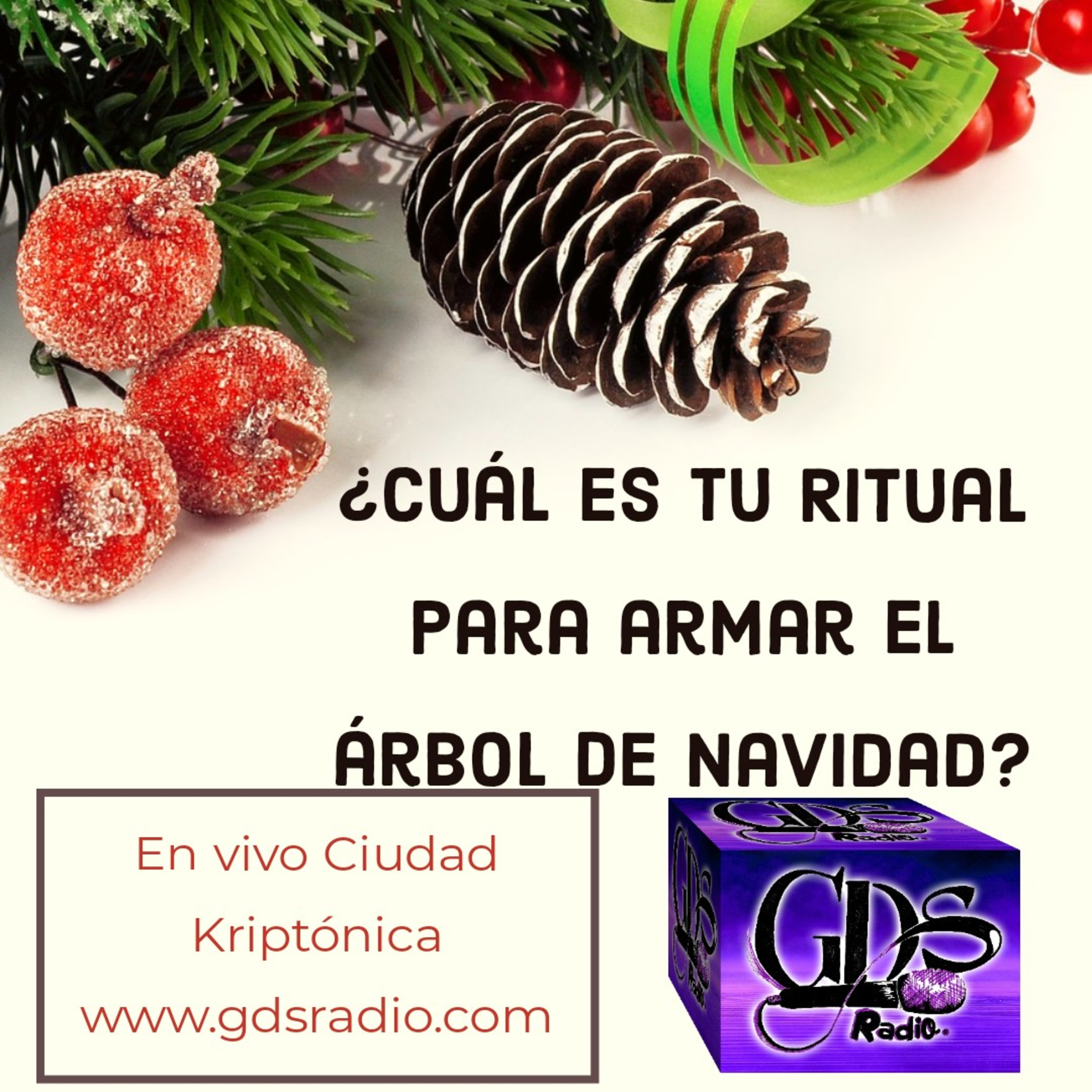 Ciudad Kriptónica. Hoy: ¿Qué ritual tenés para armar el arbol de Navidad? 8 de diciembre de 2022 episode artwork