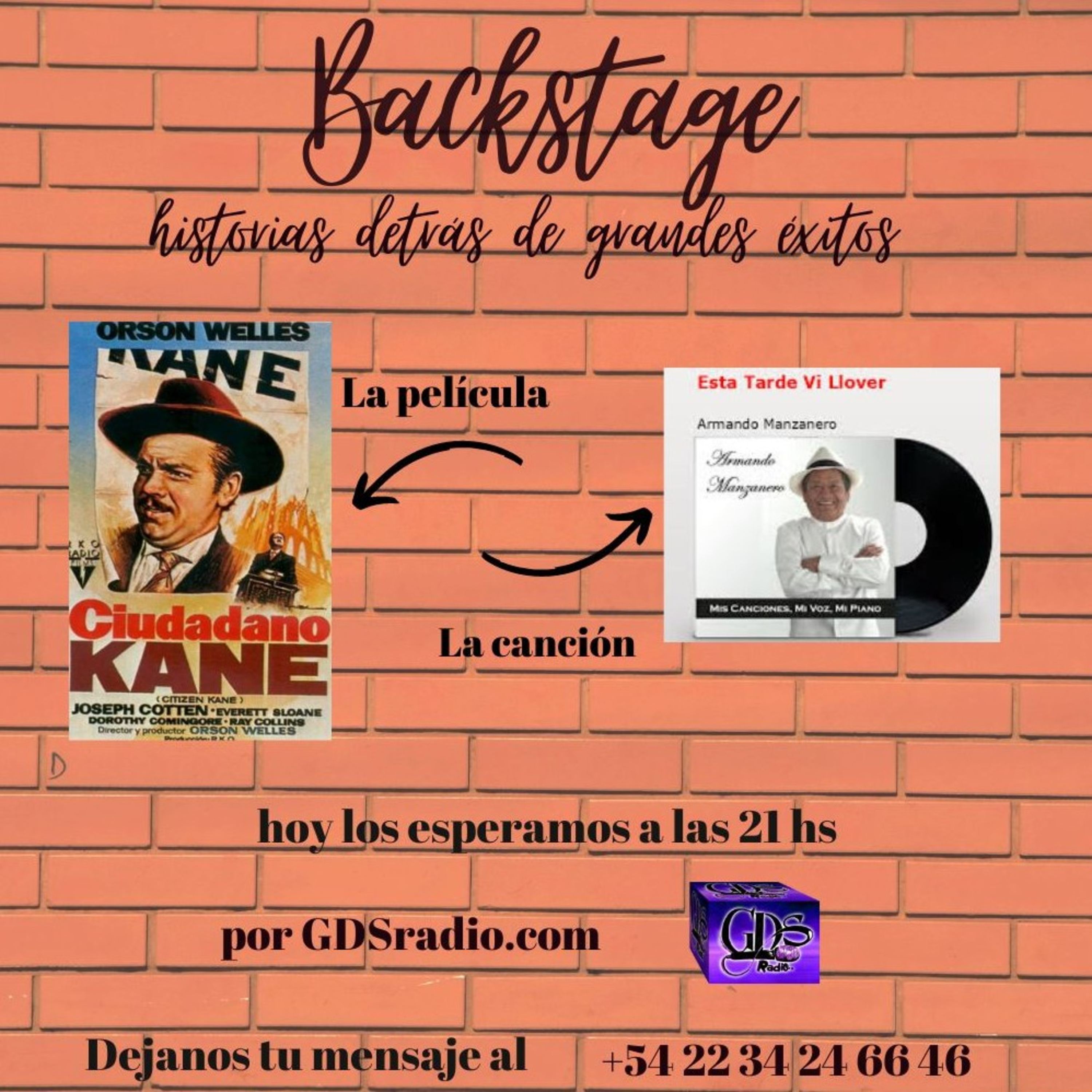 Backstage Hoy Ciudadano Kane. Armando Manzanero. 1 de septiembre de 2023  episode artwork
