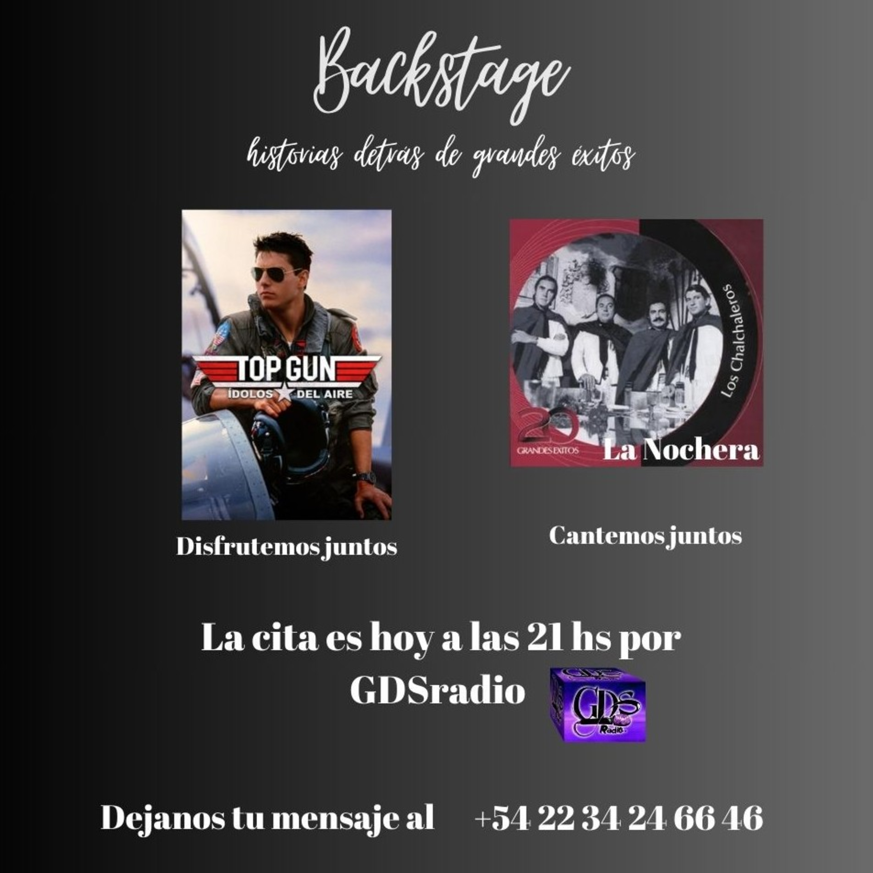 Backtage .Hoy: Top Gun y La nochera. 8 de septiembre de 2023 episode artwork
