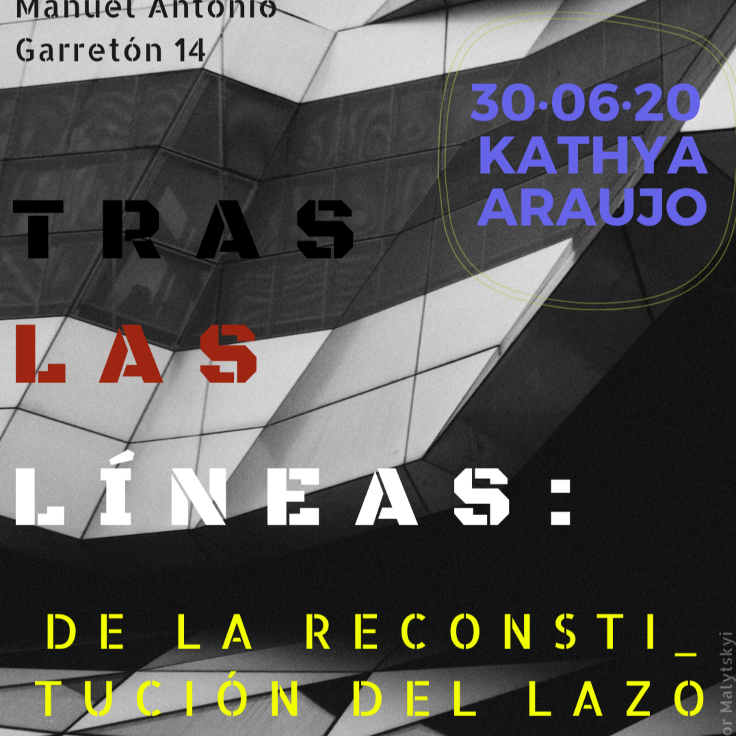 Tras las Líneas 14: De la reconstitución del lazo social [con Kathya Araujo] episode artwork