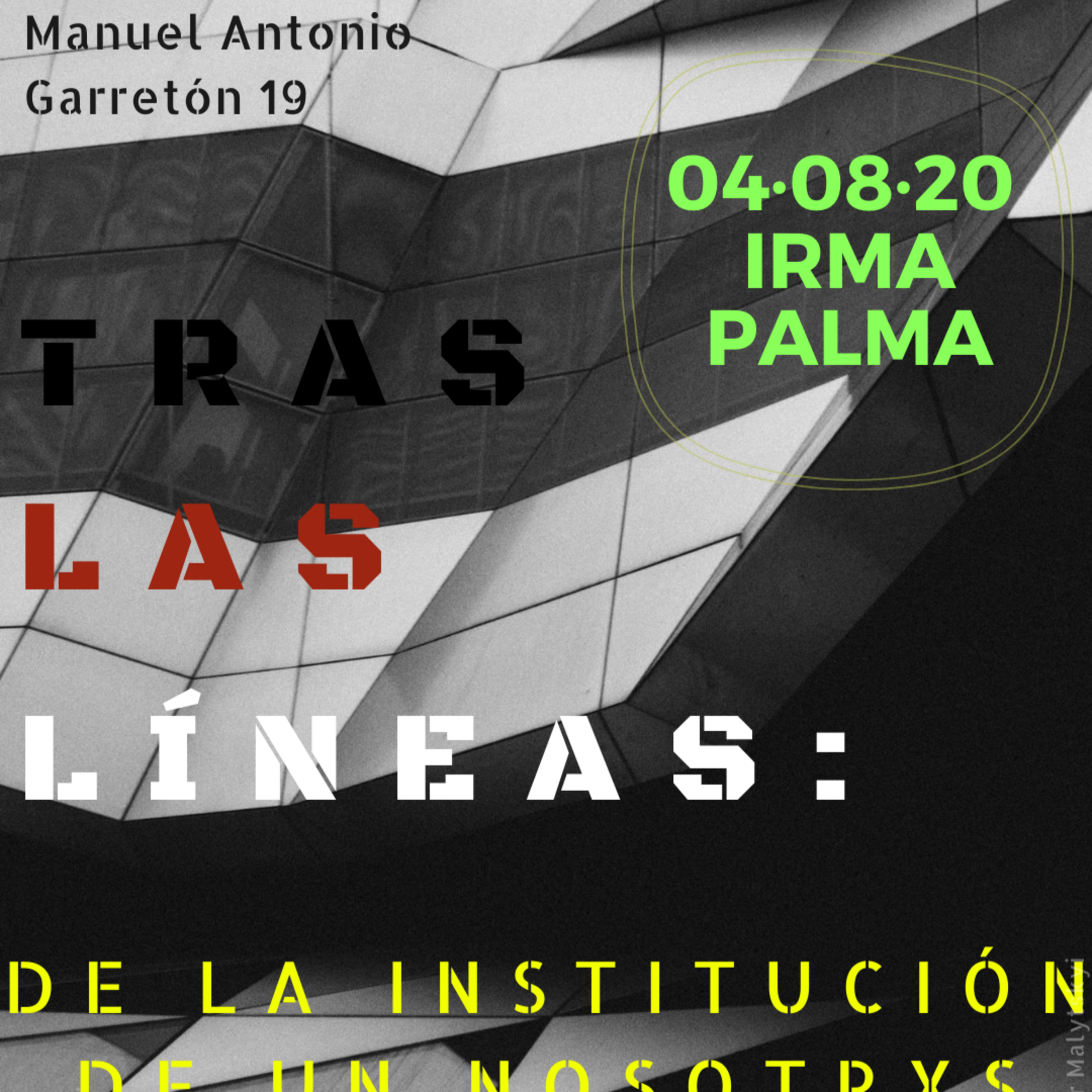 Tras las Líneas 19: De la institución de un nosotrxs [con Irma Palma] episode artwork