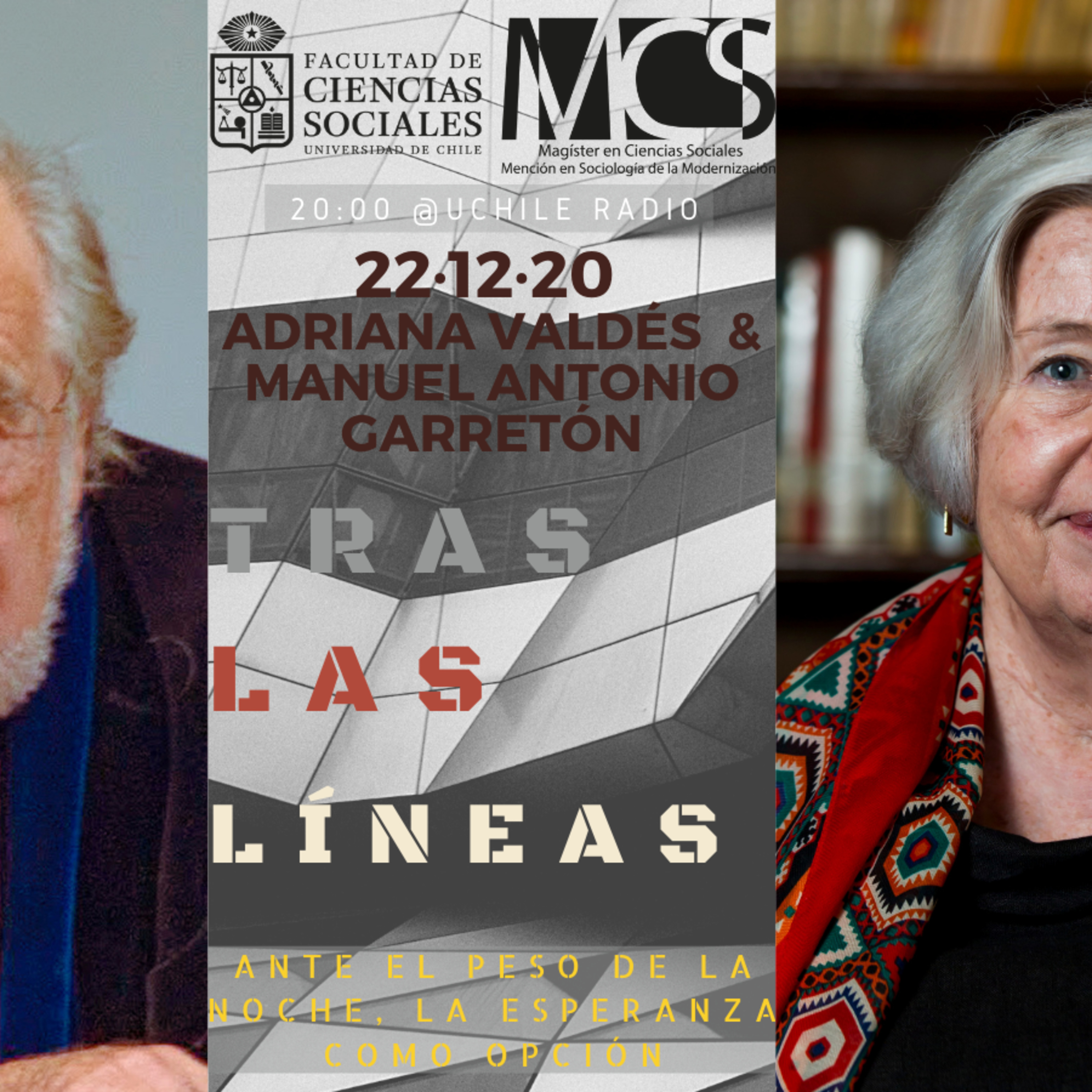 Tras las Líneas 39: Ante el peso de la noche, la esperanza como opción [con Adriana Valdés] episode artwork