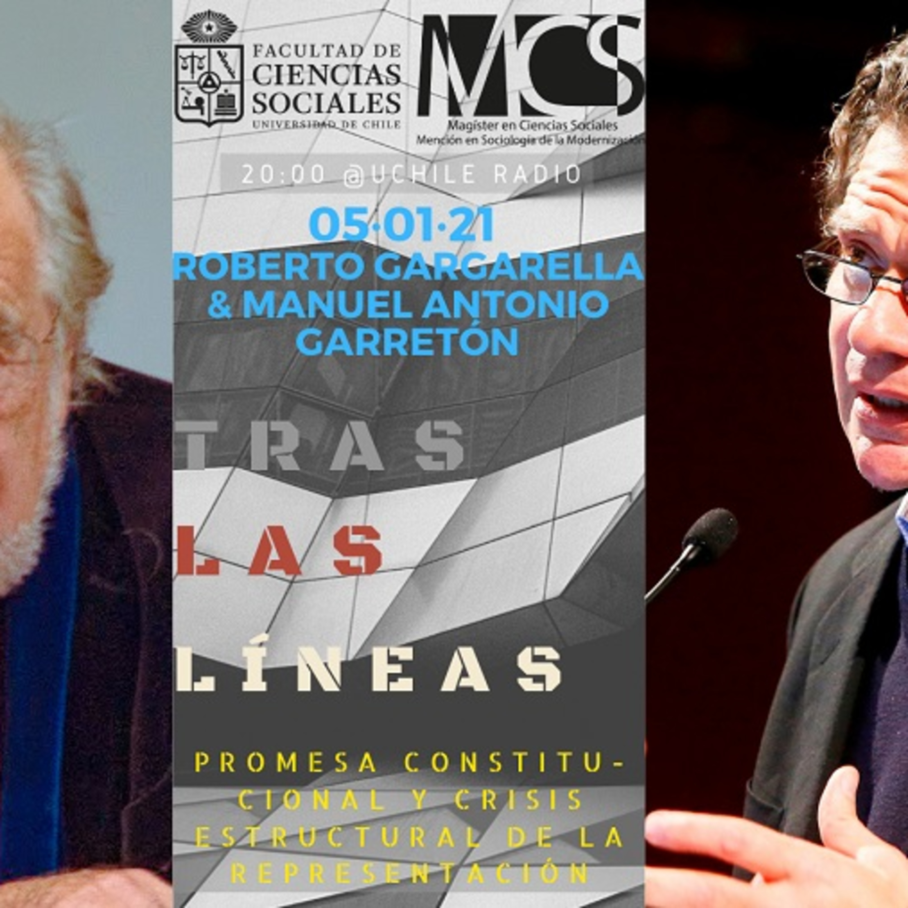 Tras las Líneas 41: Promesa constitucional y crisis estructural de la representación [con Roberto Gargarella] episode artwork