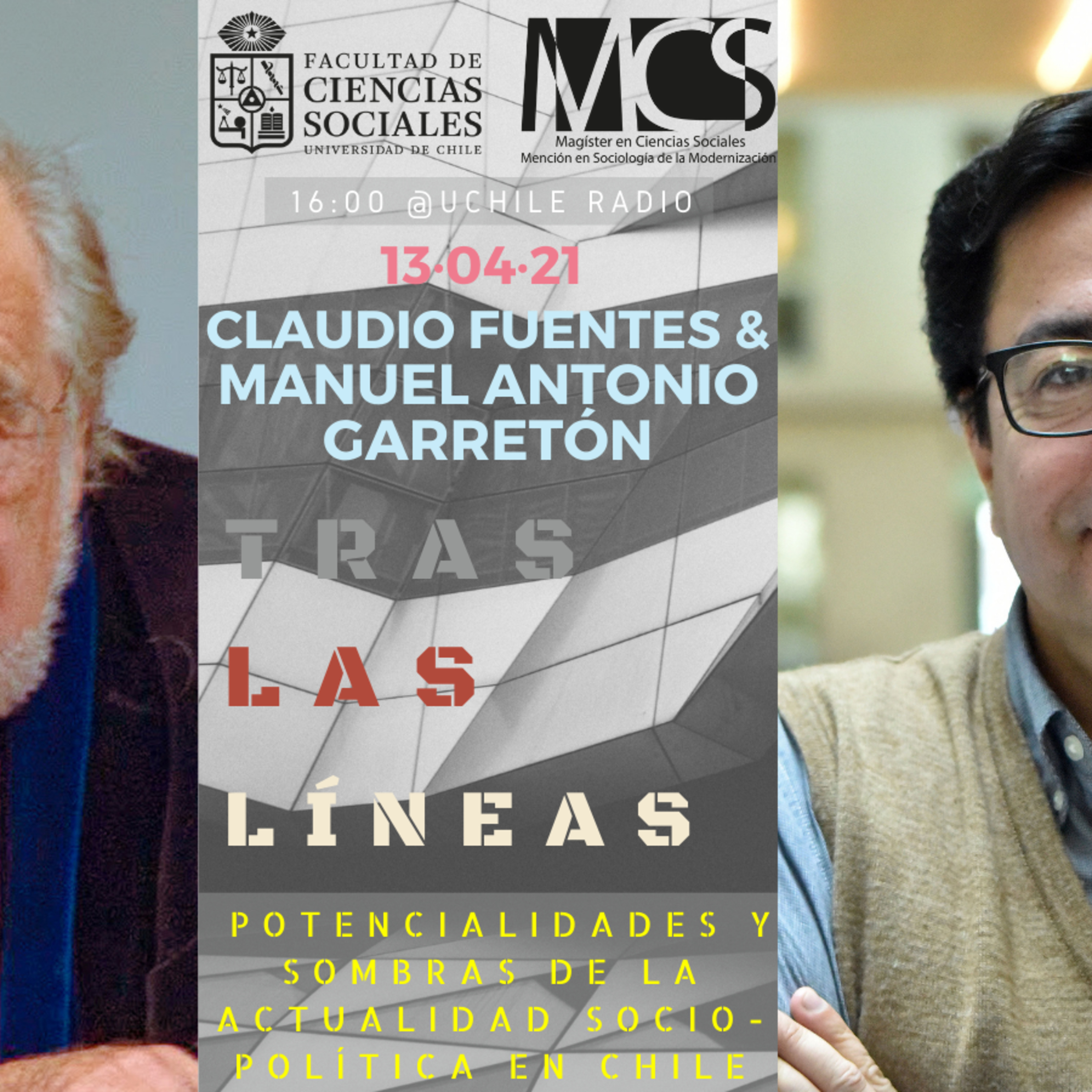 Tras las Líneas 46: Potencialidades y sombras de la actualidad socio-política en Chile [con Claudio Fuentes] episode artwork