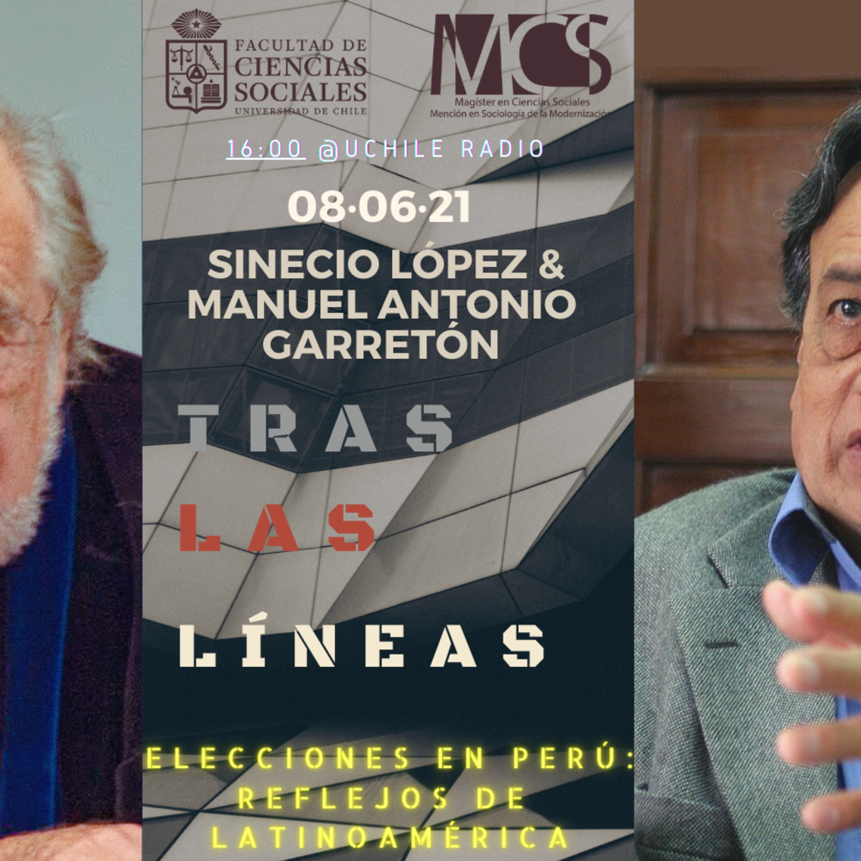 Tras las Líneas 54. Elecciones en Perú: Reflejos de Latinoamérica [con Sinecio López] episode artwork