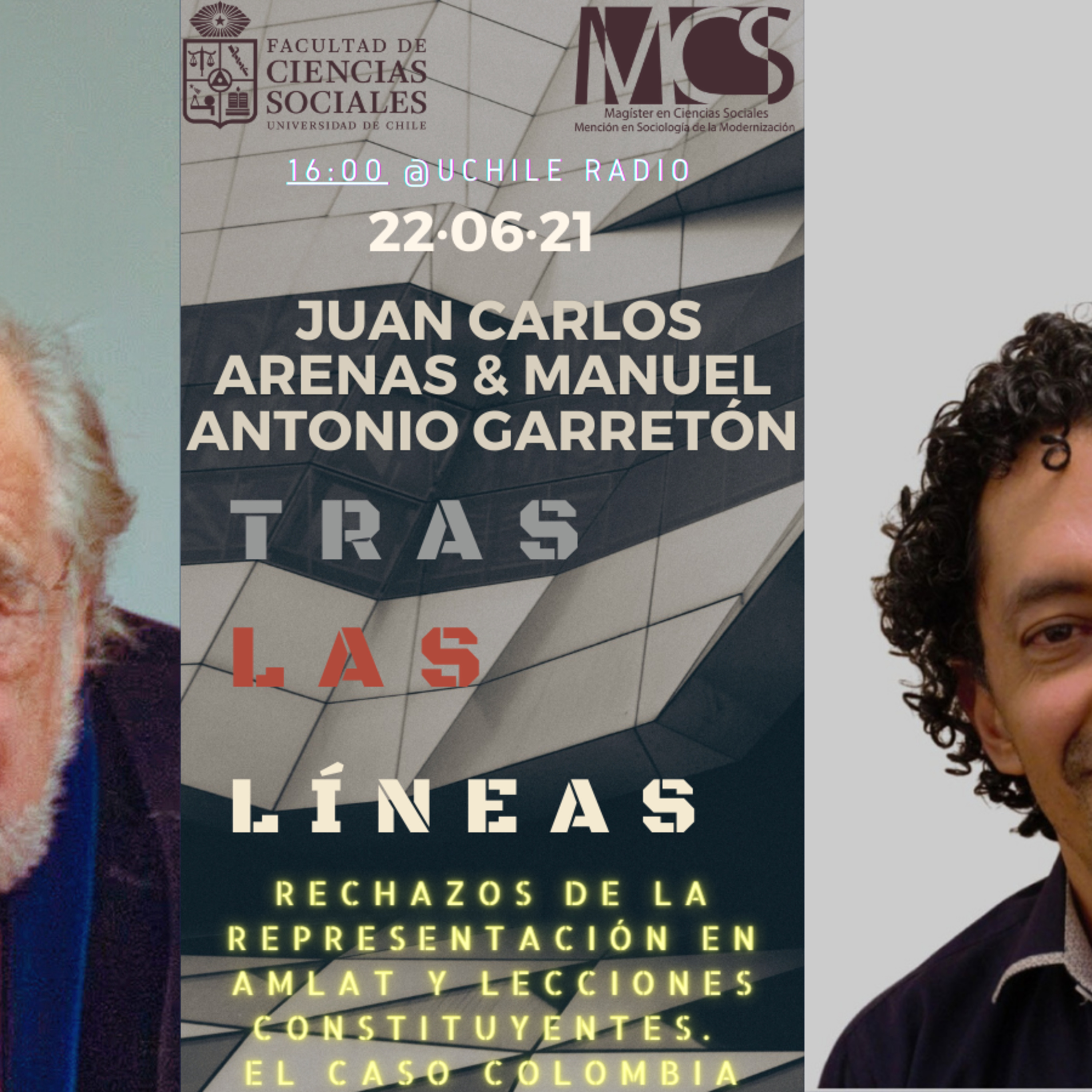 Tras las Líneas 56. Rechazos de la representación en América Latina y lecciones constituyentes. El caso Colombia [con Juan Carlos Arenas] episode artwork