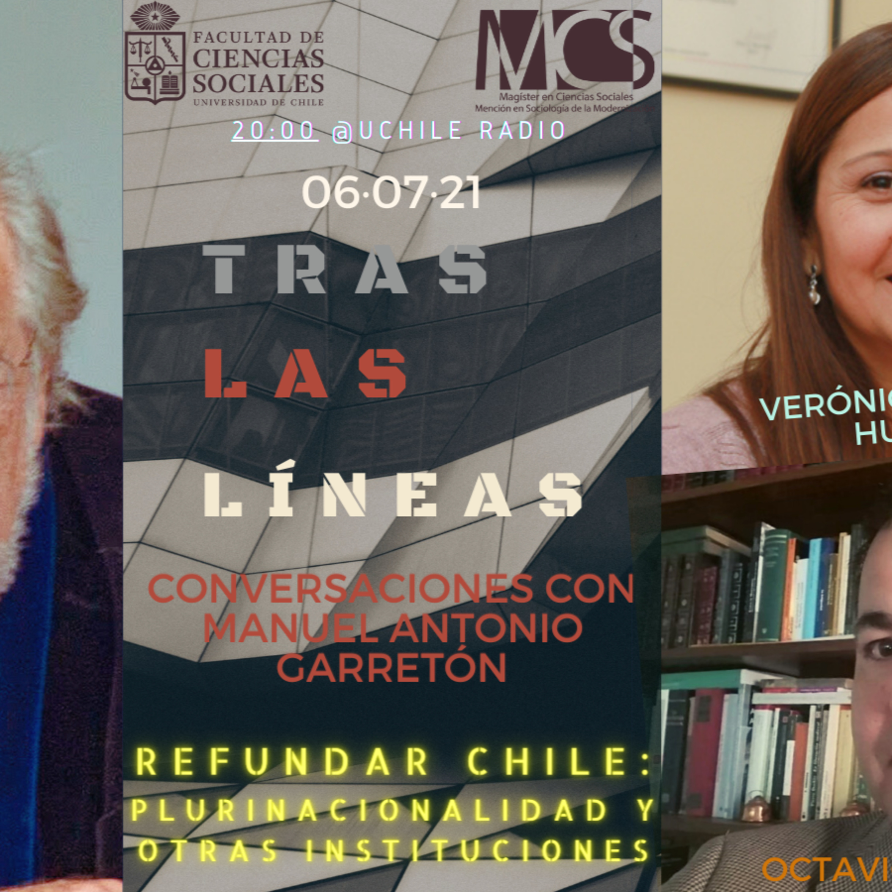 Tras las Líneas 58. Refundar Chile: Plurinacionalidad y otras instituciones [con Verónica Figueroa Huencho & Octavio Avendaño] episode artwork