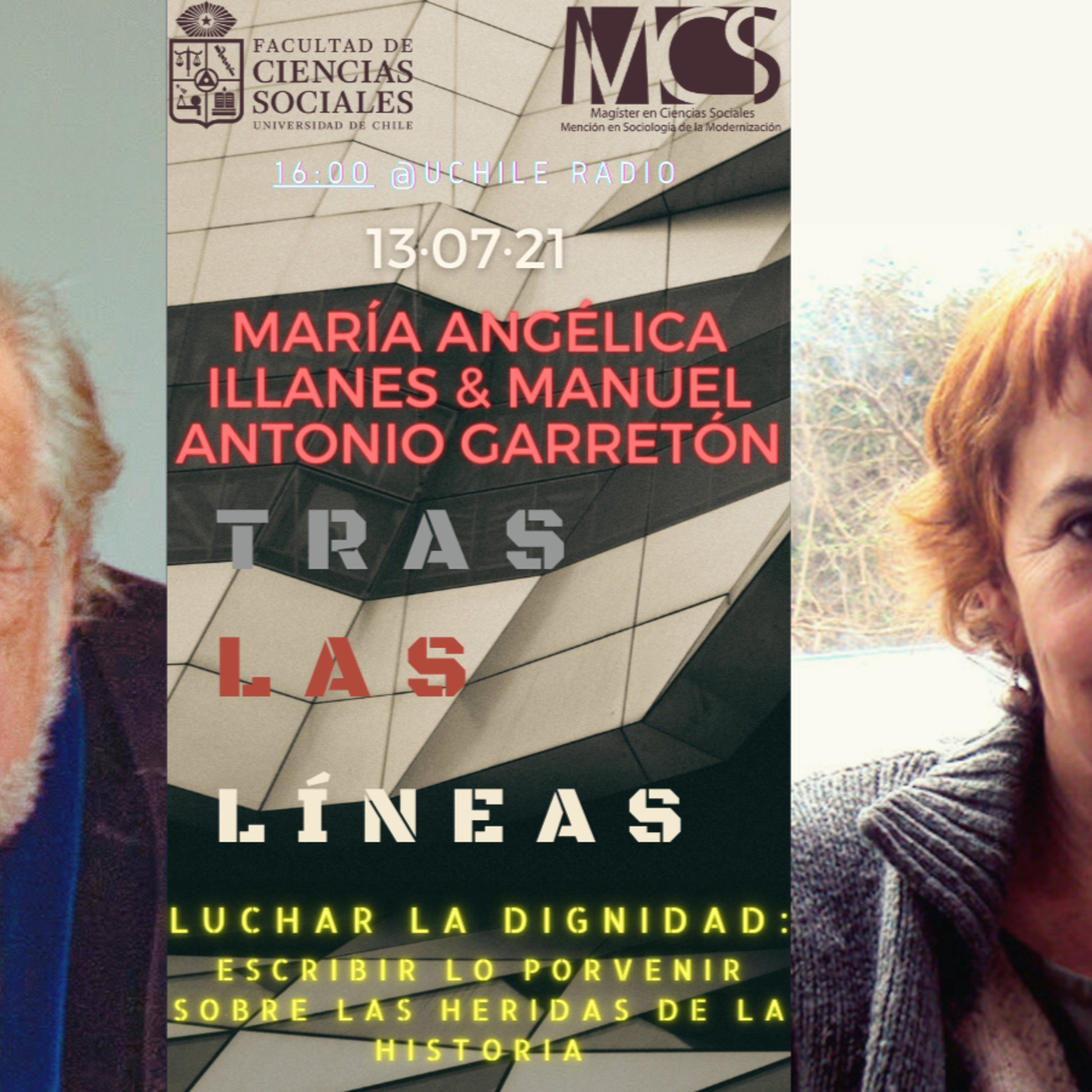 Tras las Líneas 59. Luchar la Dignidad: Escribir lo porvenir sobre las heridas de la Historia [con María Angélica Illanes] episode artwork