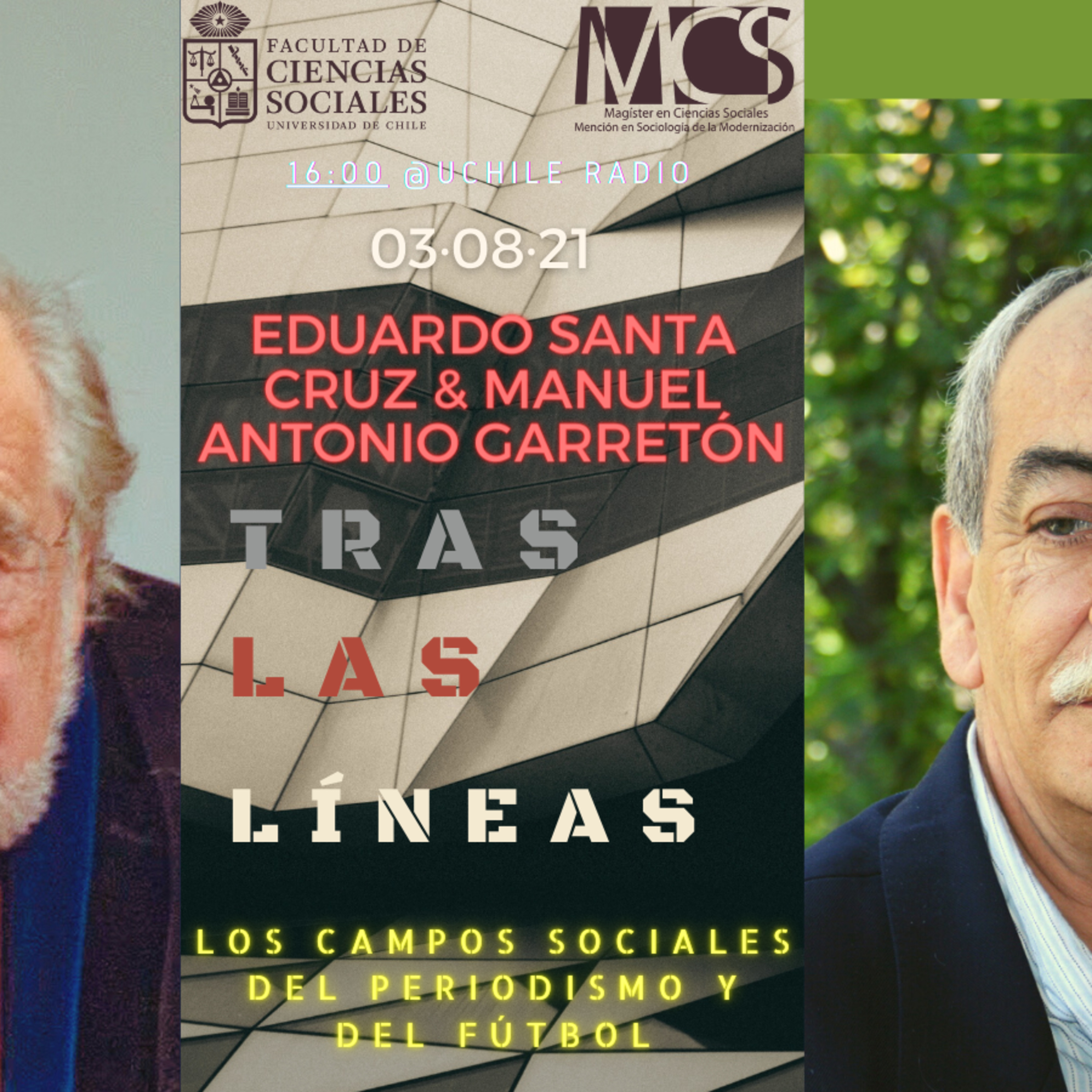 Tras las Líneas 62. Los campos sociales del periodismo y del fútbol [con Eduardo Santa Cruz] episode artwork
