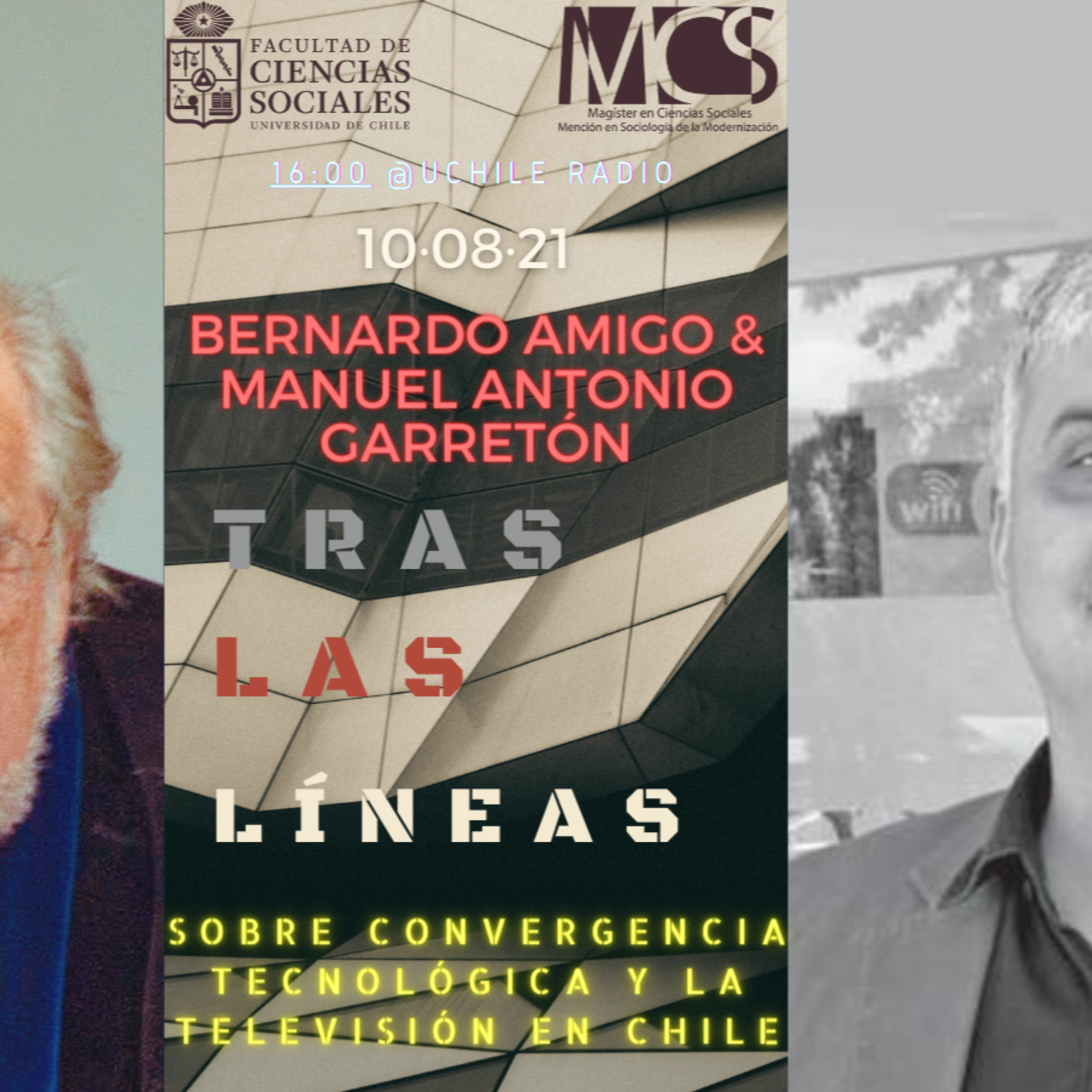 Tras las Líneas 63. Sobre la convergencia tecnológica y la televisión en Chile [con Bernardo Amigo] episode artwork