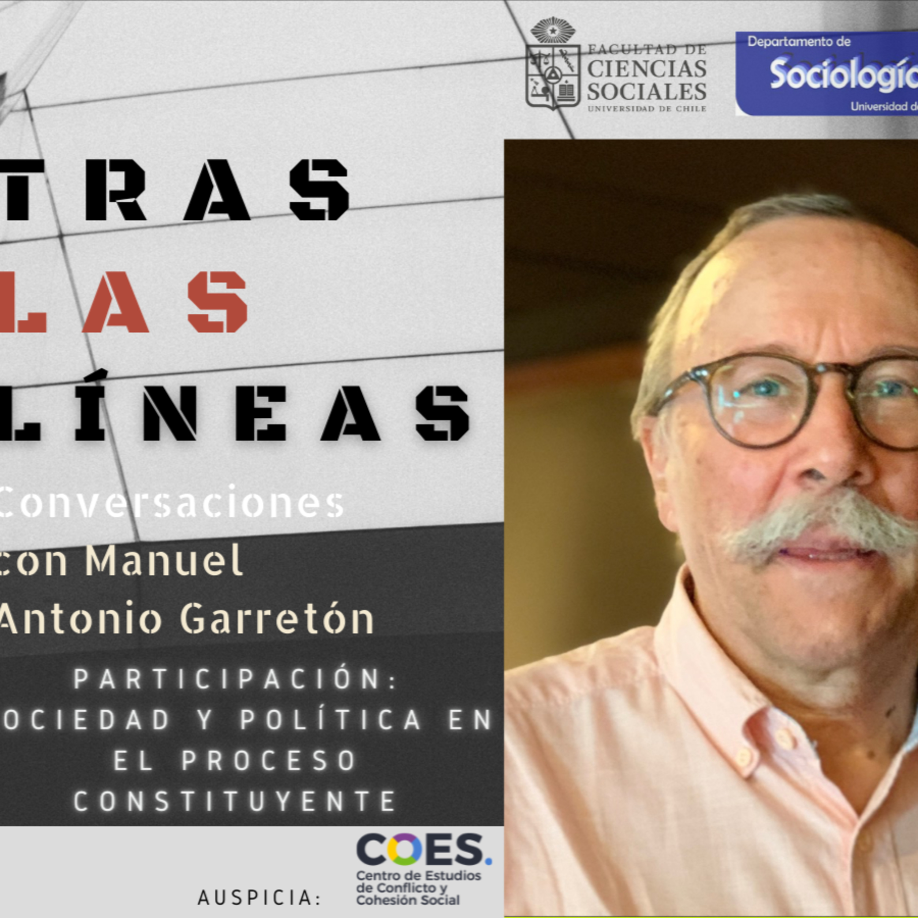 Tras las Líneas 108. Participación, Sociedad y Política en el proceso constituyente chileno [con Gonzalo Delamaza] episode artwork